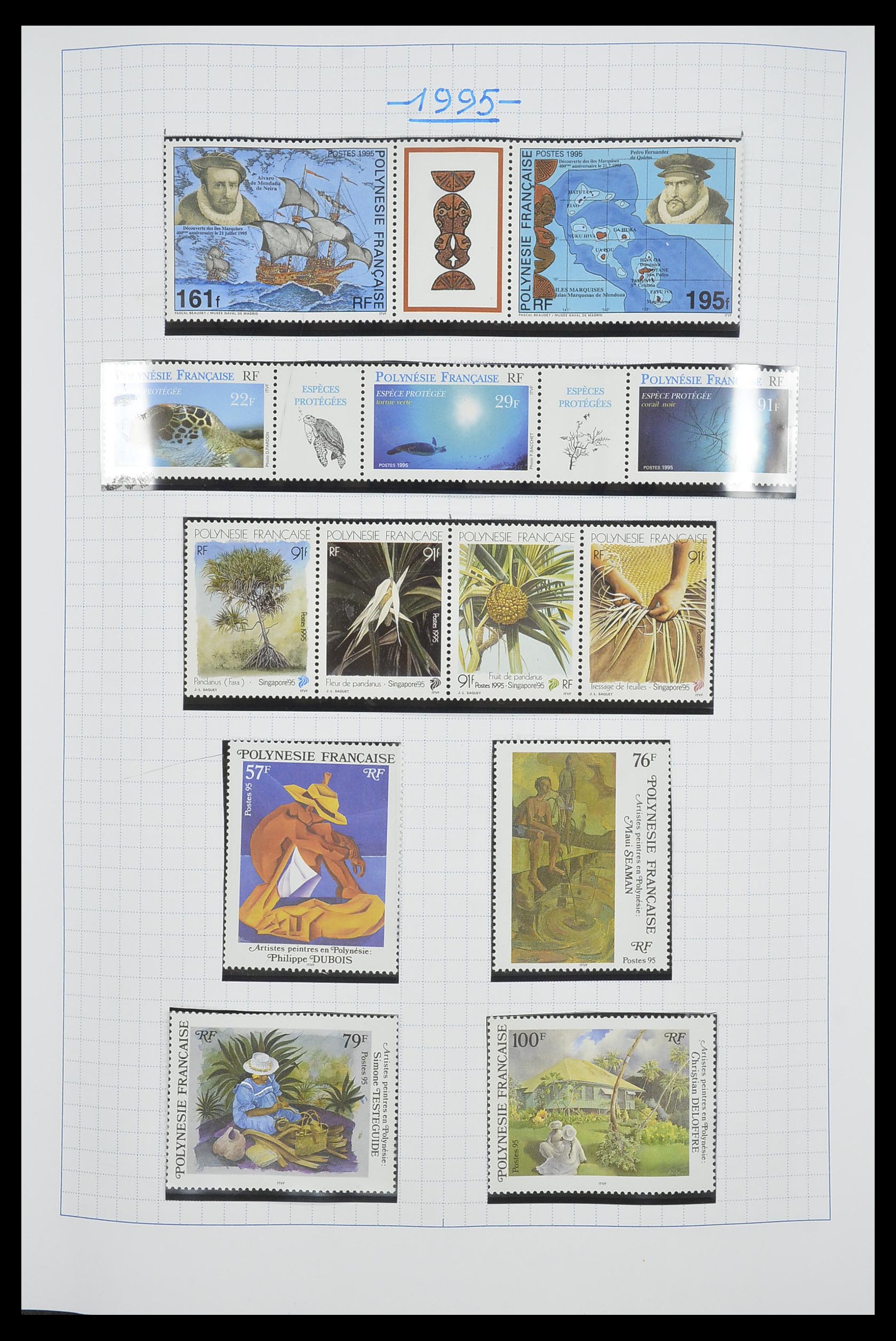 34220 057 - Postzegelverzameling 34220 Polynesië 1892-2014!