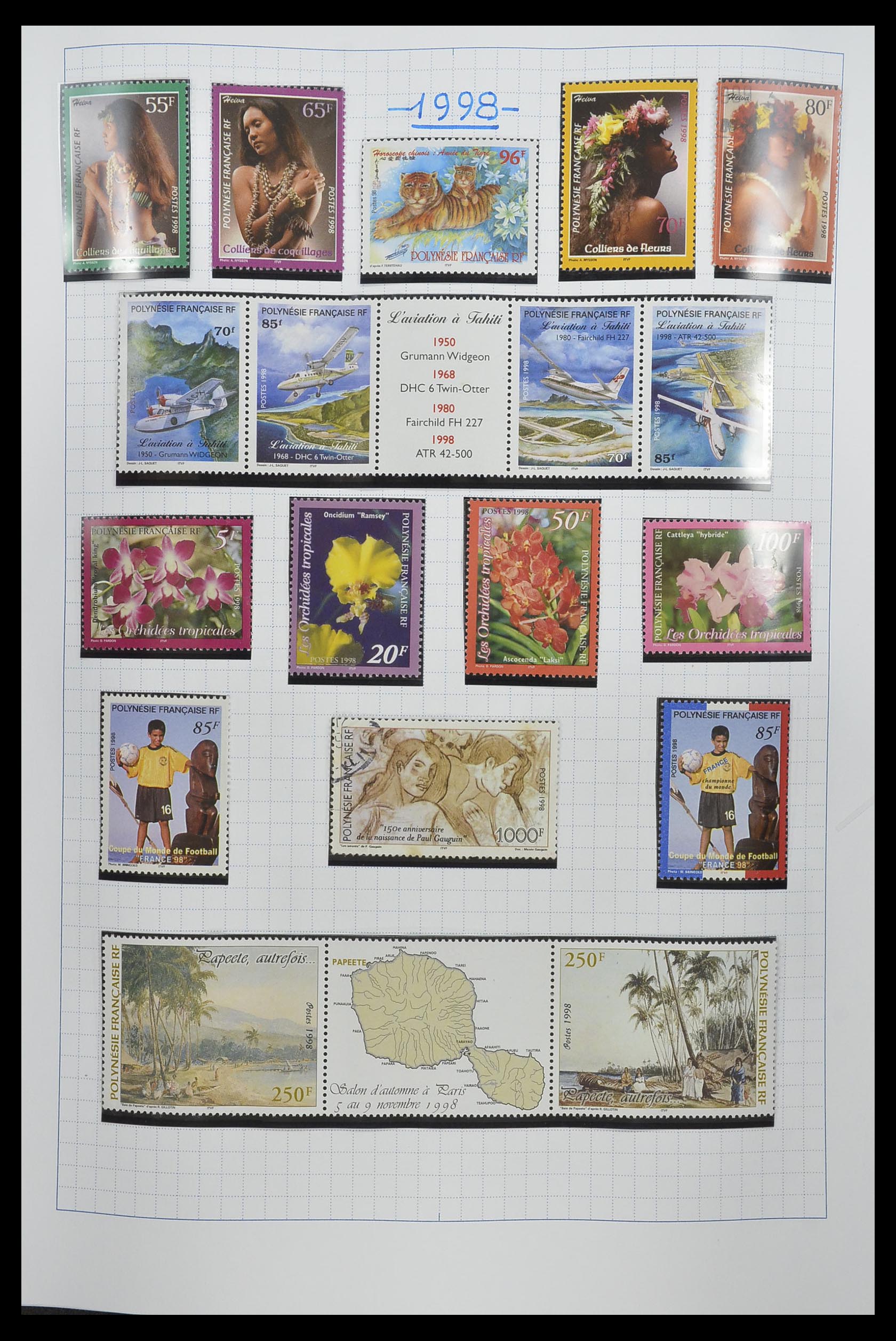 34220 061 - Postzegelverzameling 34220 Polynesië 1892-2014!