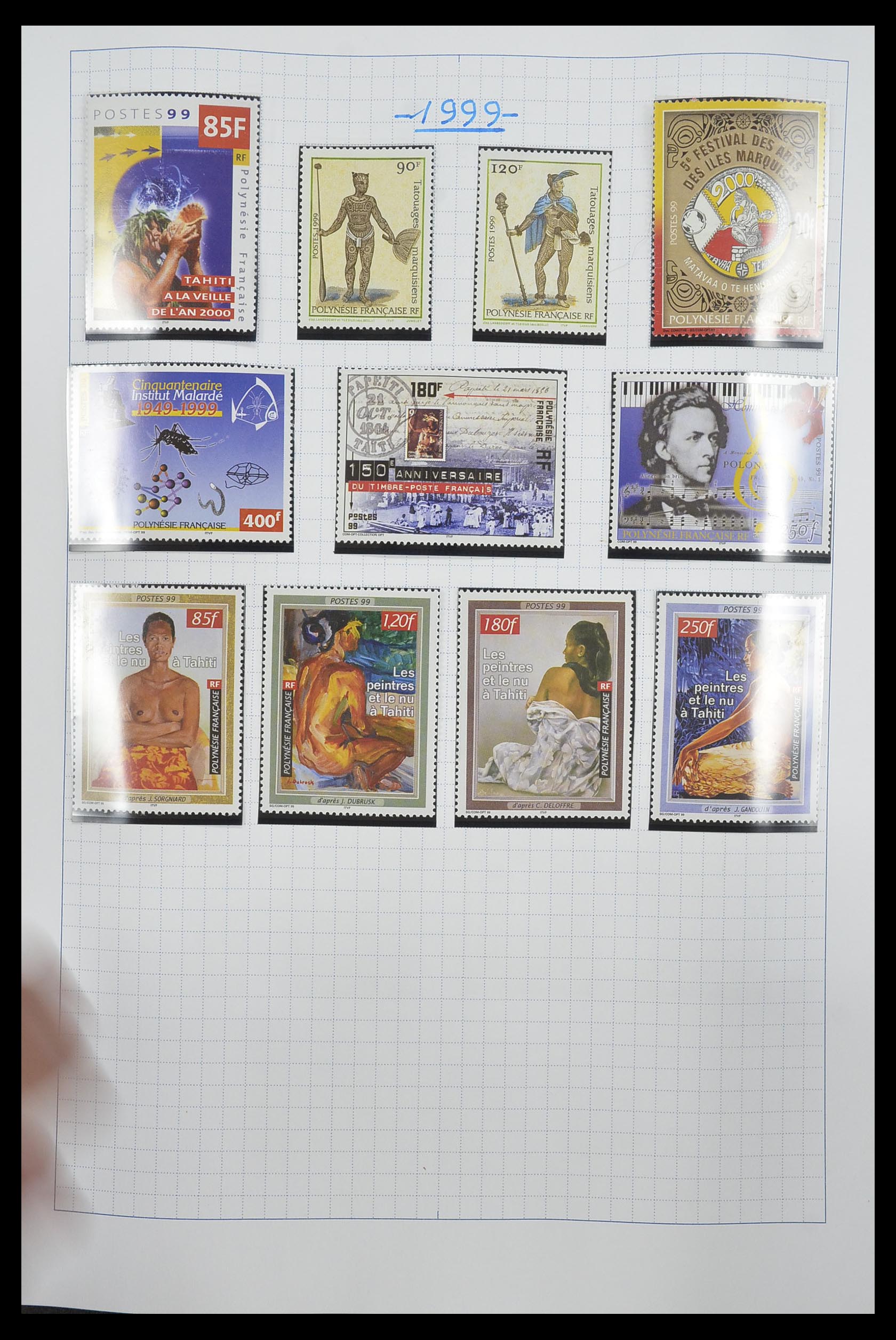 34220 063 - Postzegelverzameling 34220 Polynesië 1892-2014!