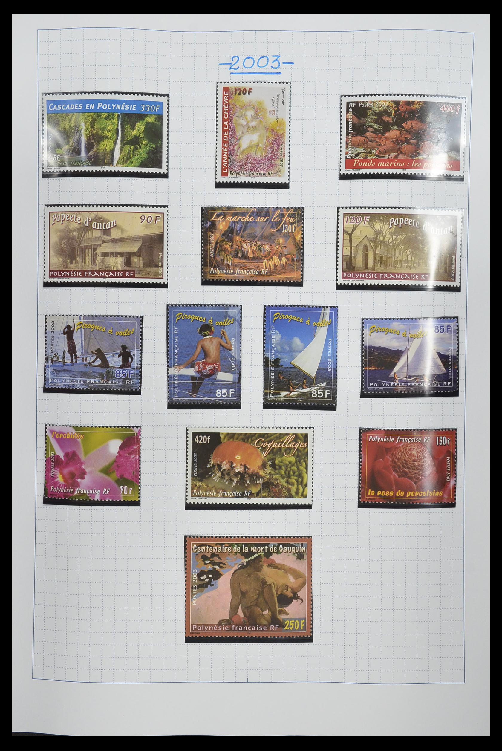34220 067 - Postzegelverzameling 34220 Polynesië 1892-2014!