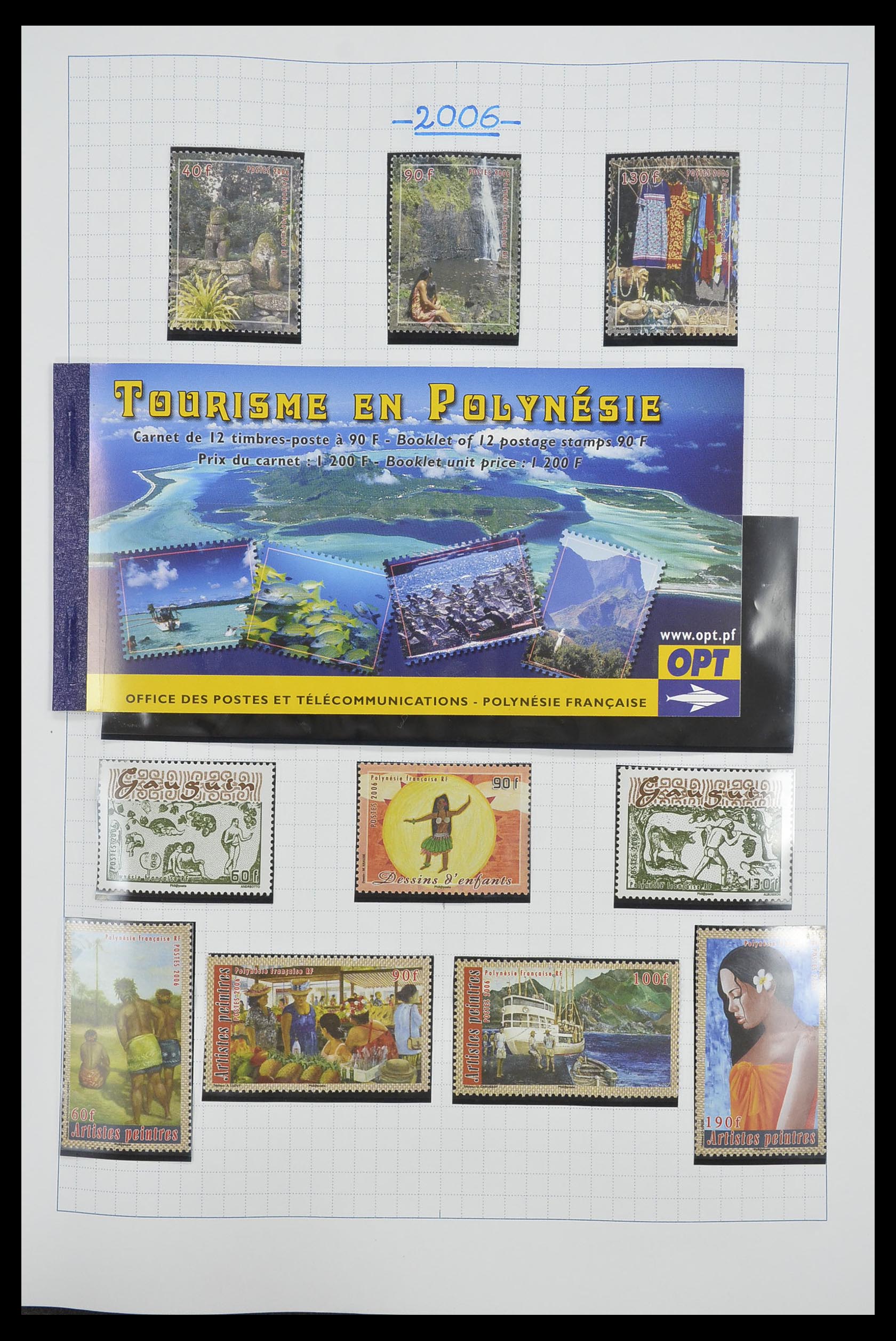 34220 070 - Stamp collection 34220 Polynesia 1892-2014!