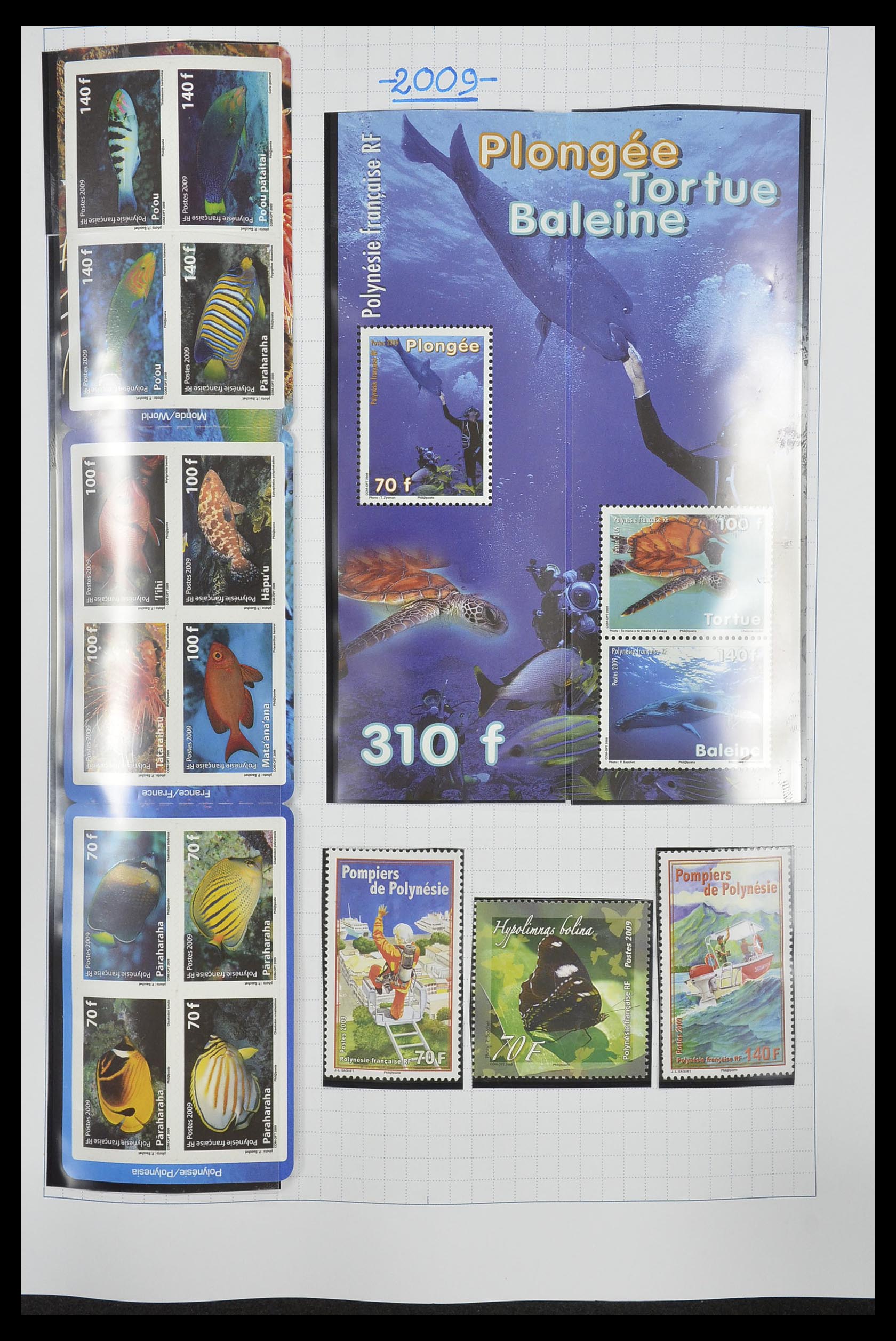 34220 076 - Postzegelverzameling 34220 Polynesië 1892-2014!