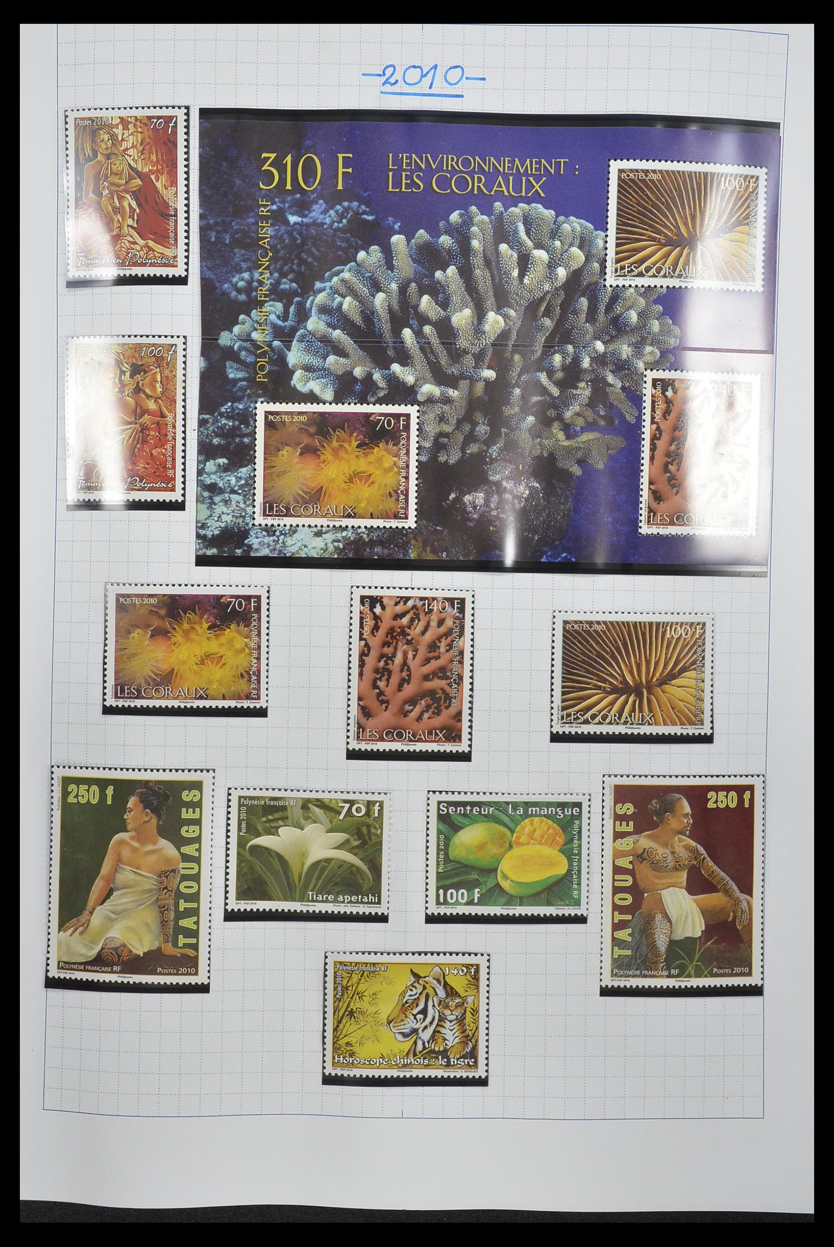 34220 078 - Postzegelverzameling 34220 Polynesië 1892-2014!