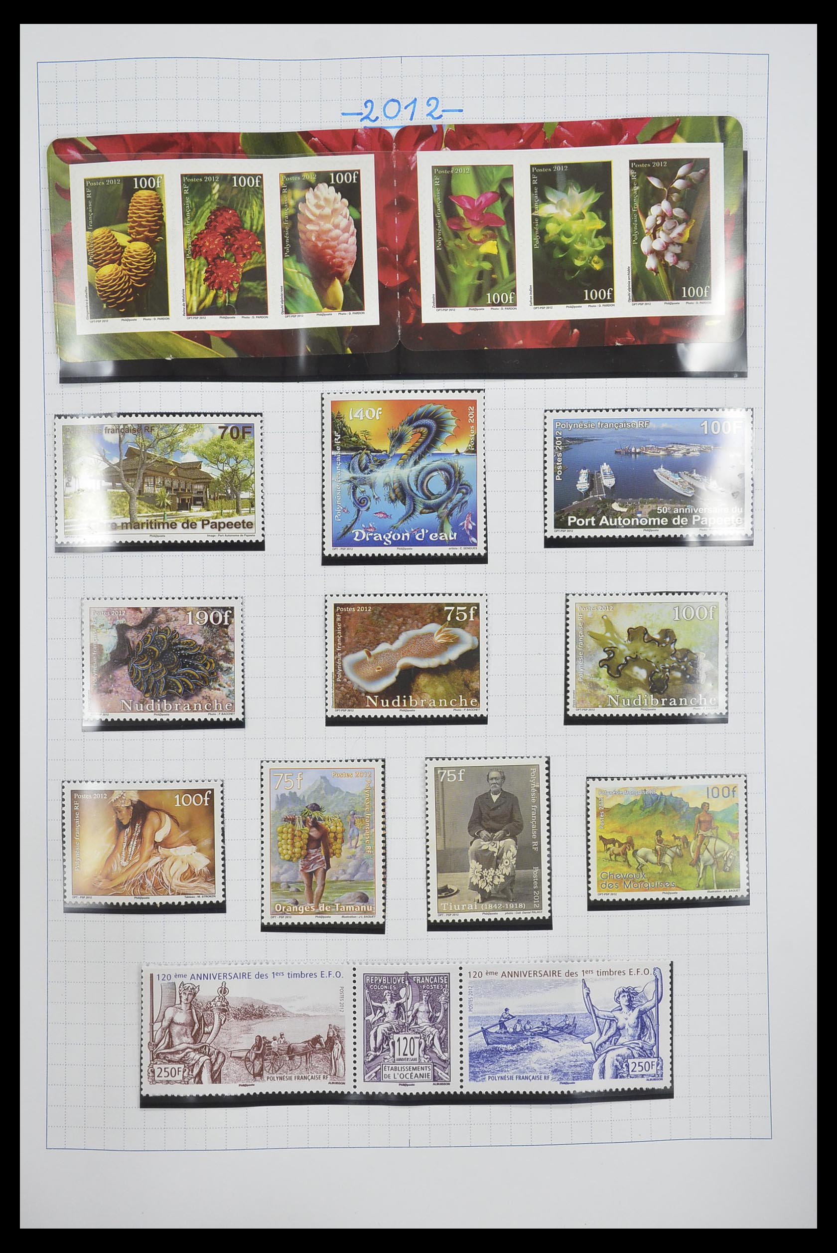 34220 083 - Postzegelverzameling 34220 Polynesië 1892-2014!