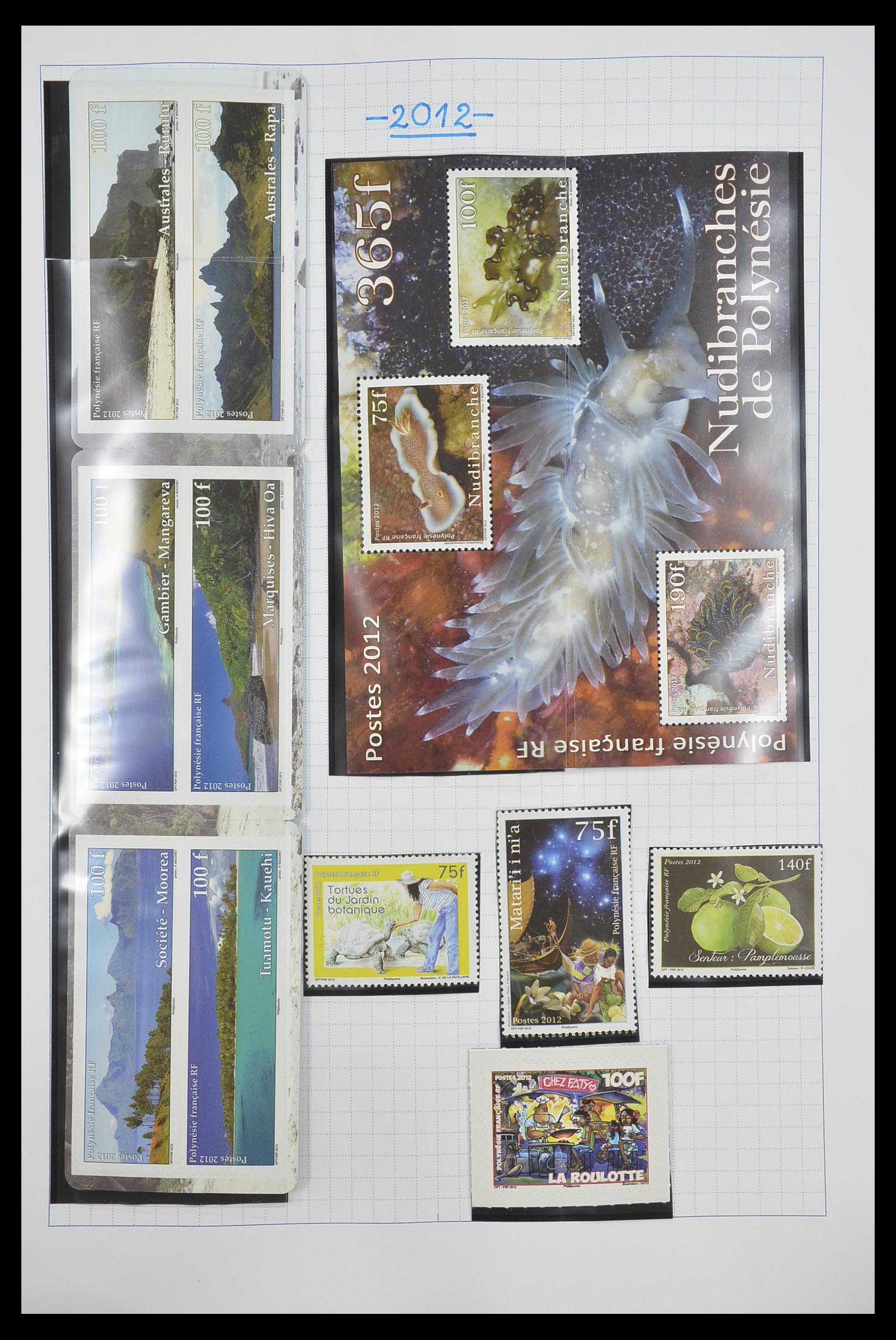 34220 085 - Postzegelverzameling 34220 Polynesië 1892-2014!