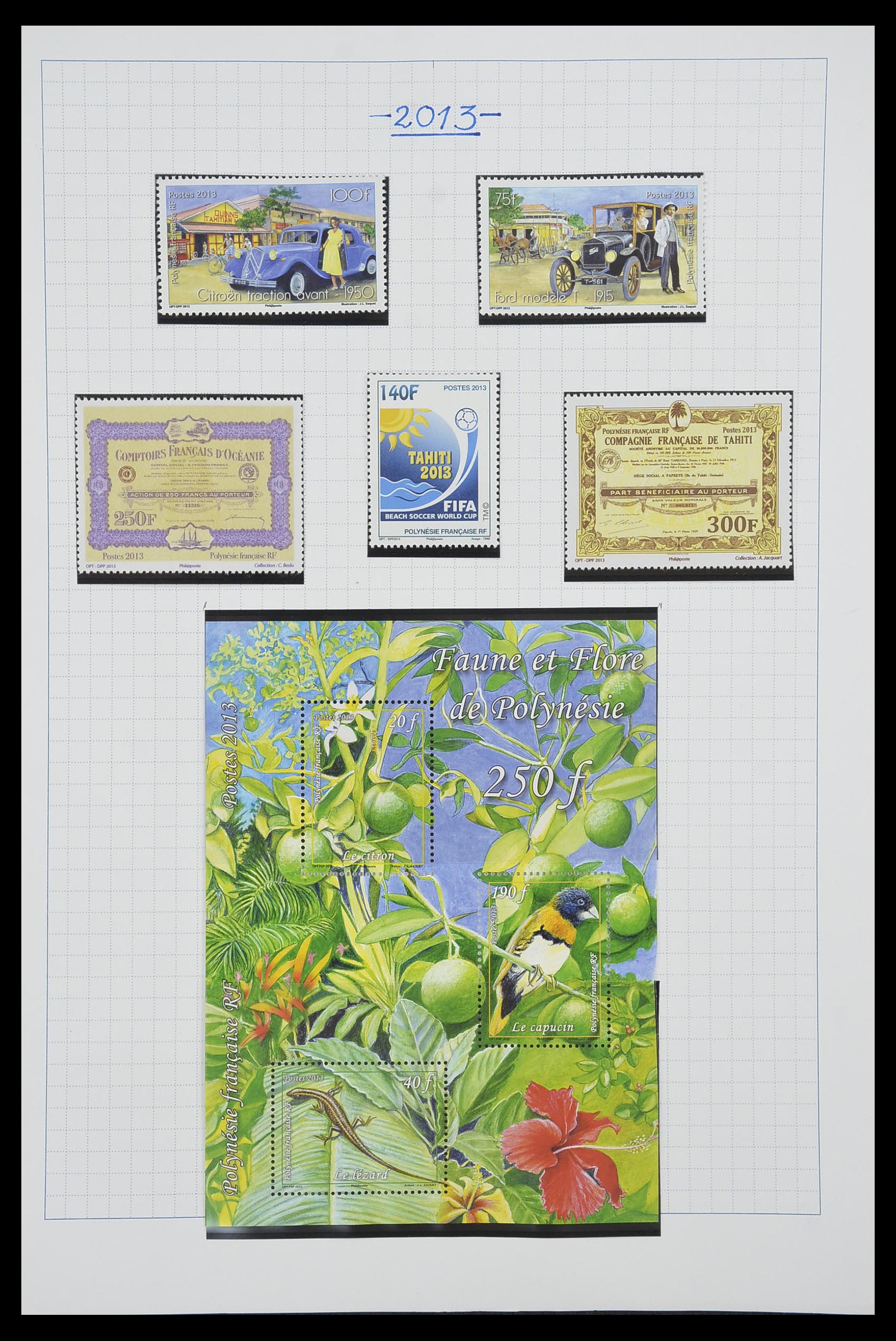 34220 088 - Postzegelverzameling 34220 Polynesië 1892-2014!