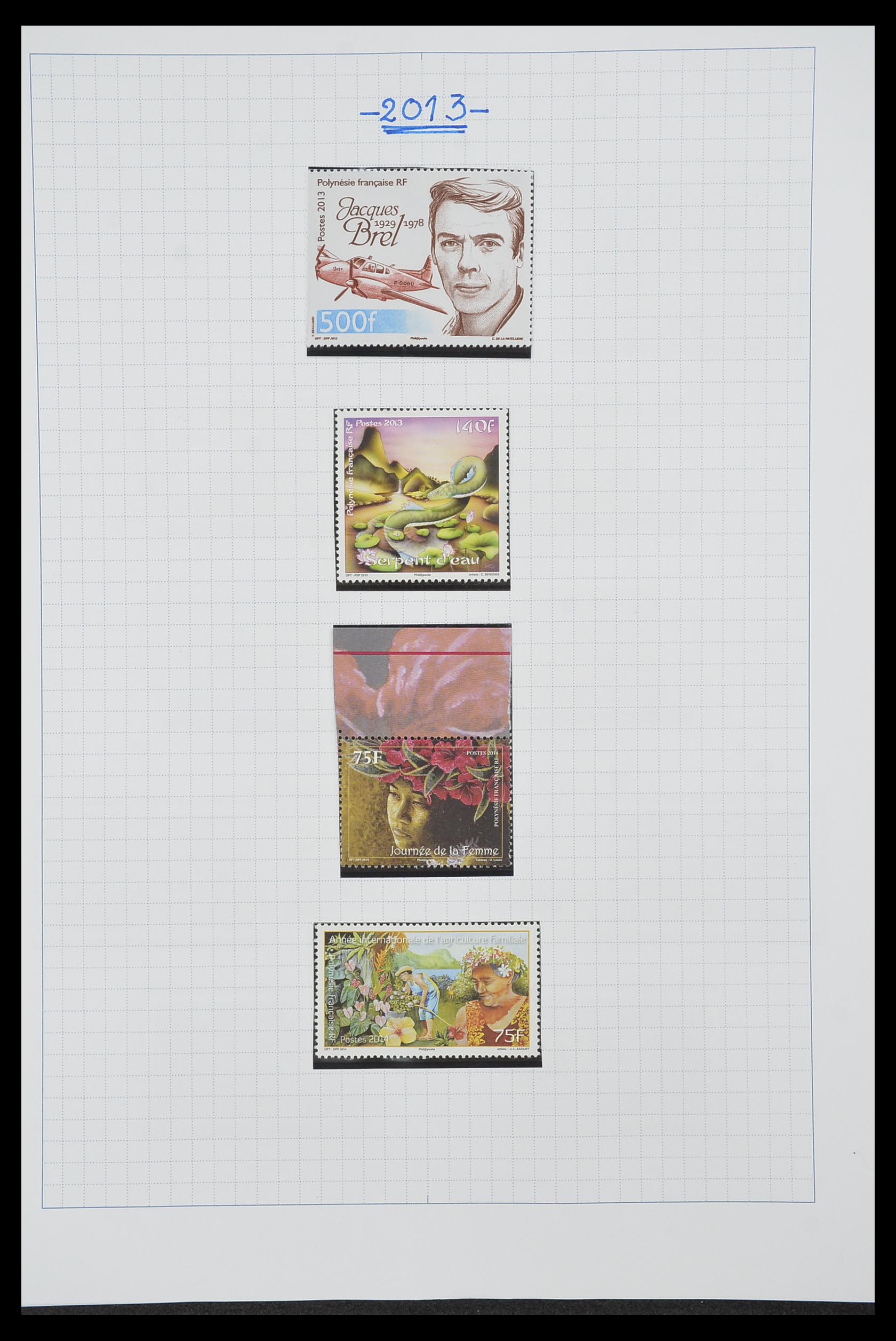 34220 090 - Postzegelverzameling 34220 Polynesië 1892-2014!