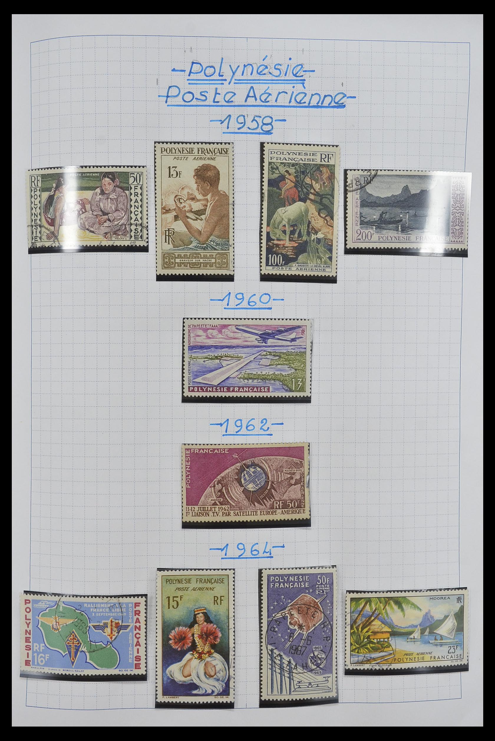 34220 093 - Stamp collection 34220 Polynesia 1892-2014!
