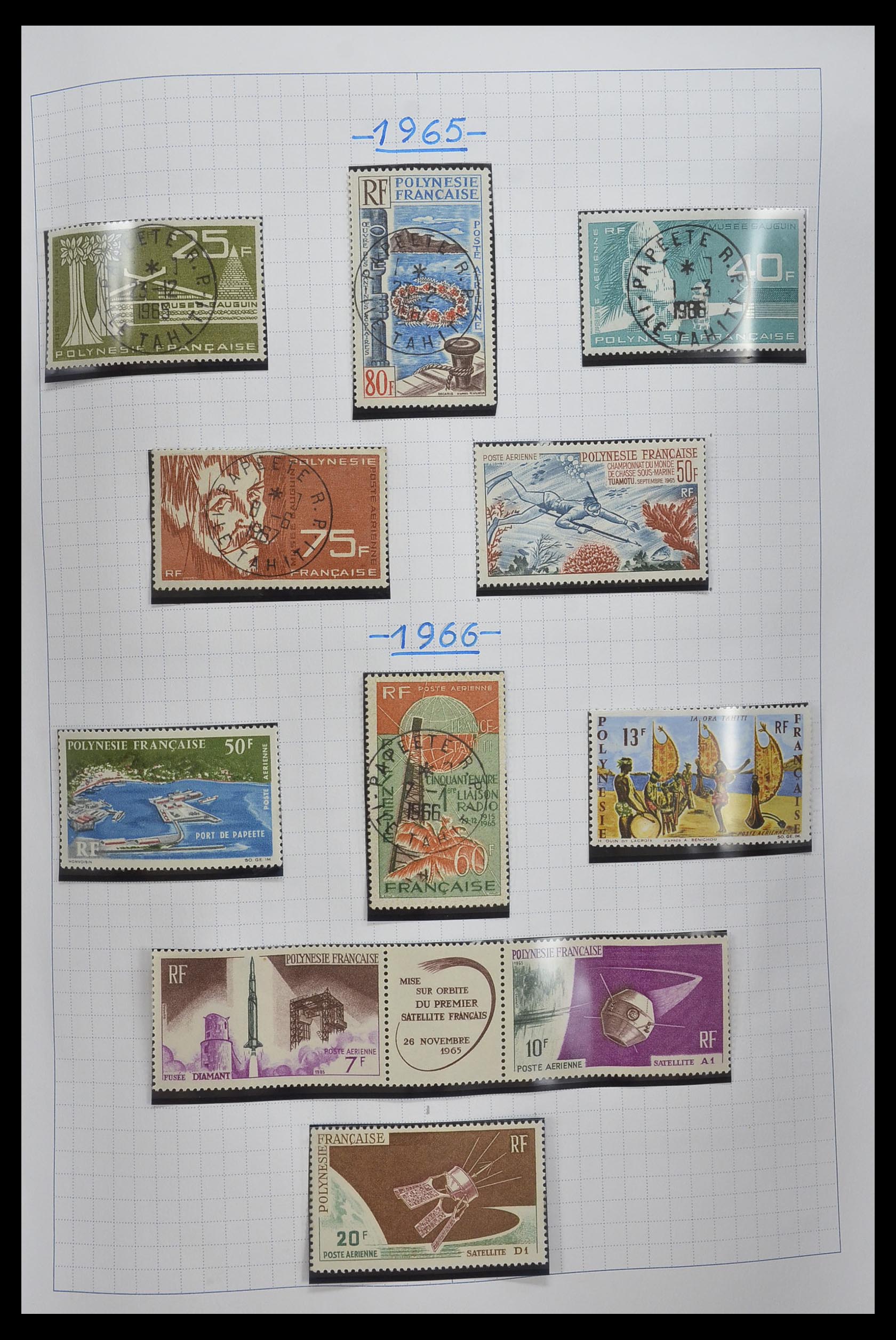 34220 094 - Stamp collection 34220 Polynesia 1892-2014!