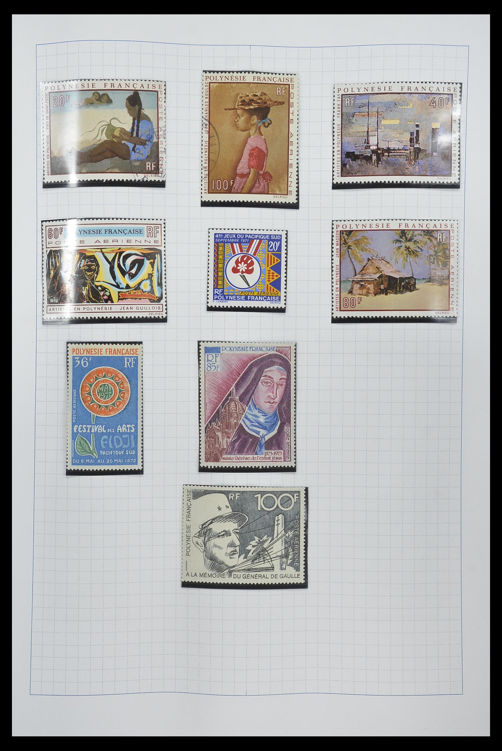 34220 097 - Postzegelverzameling 34220 Polynesië 1892-2014!