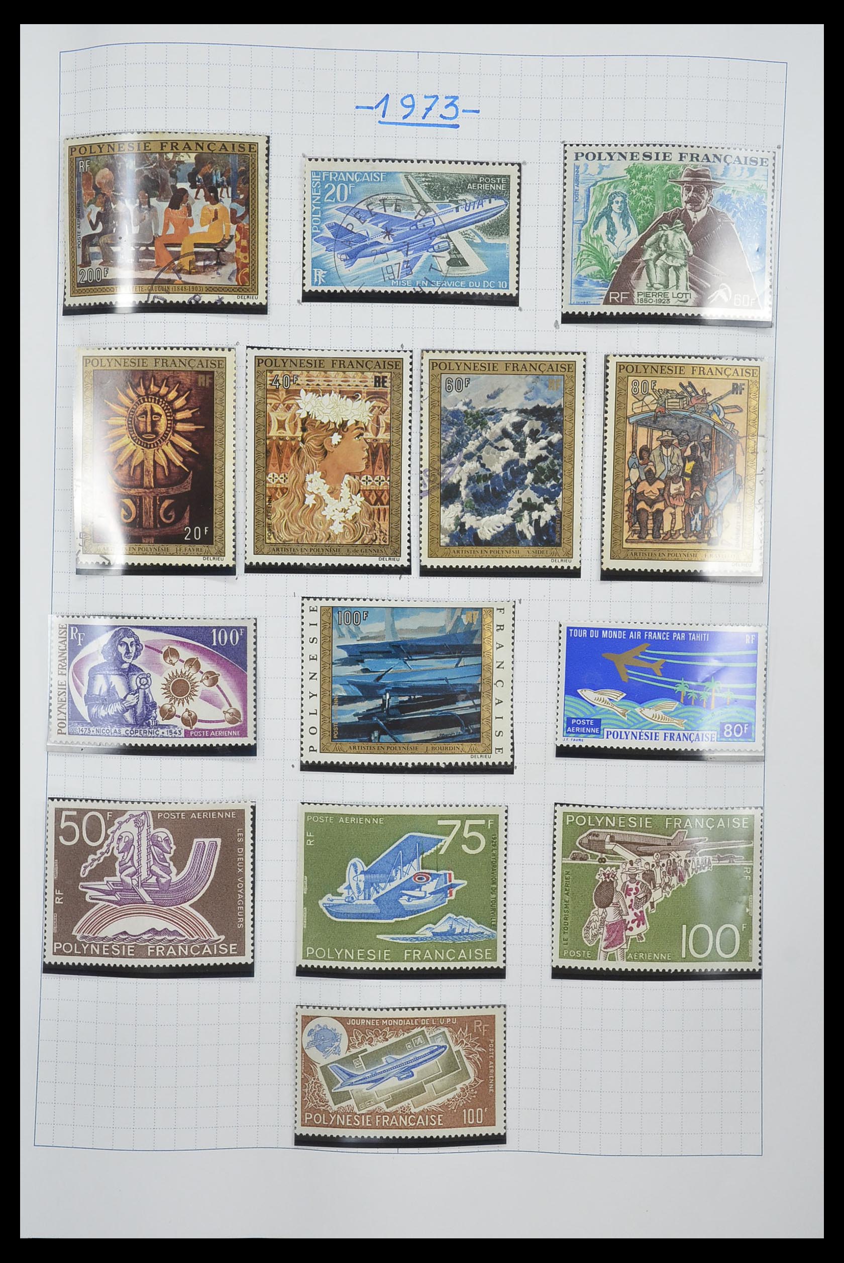 34220 100 - Postzegelverzameling 34220 Polynesië 1892-2014!