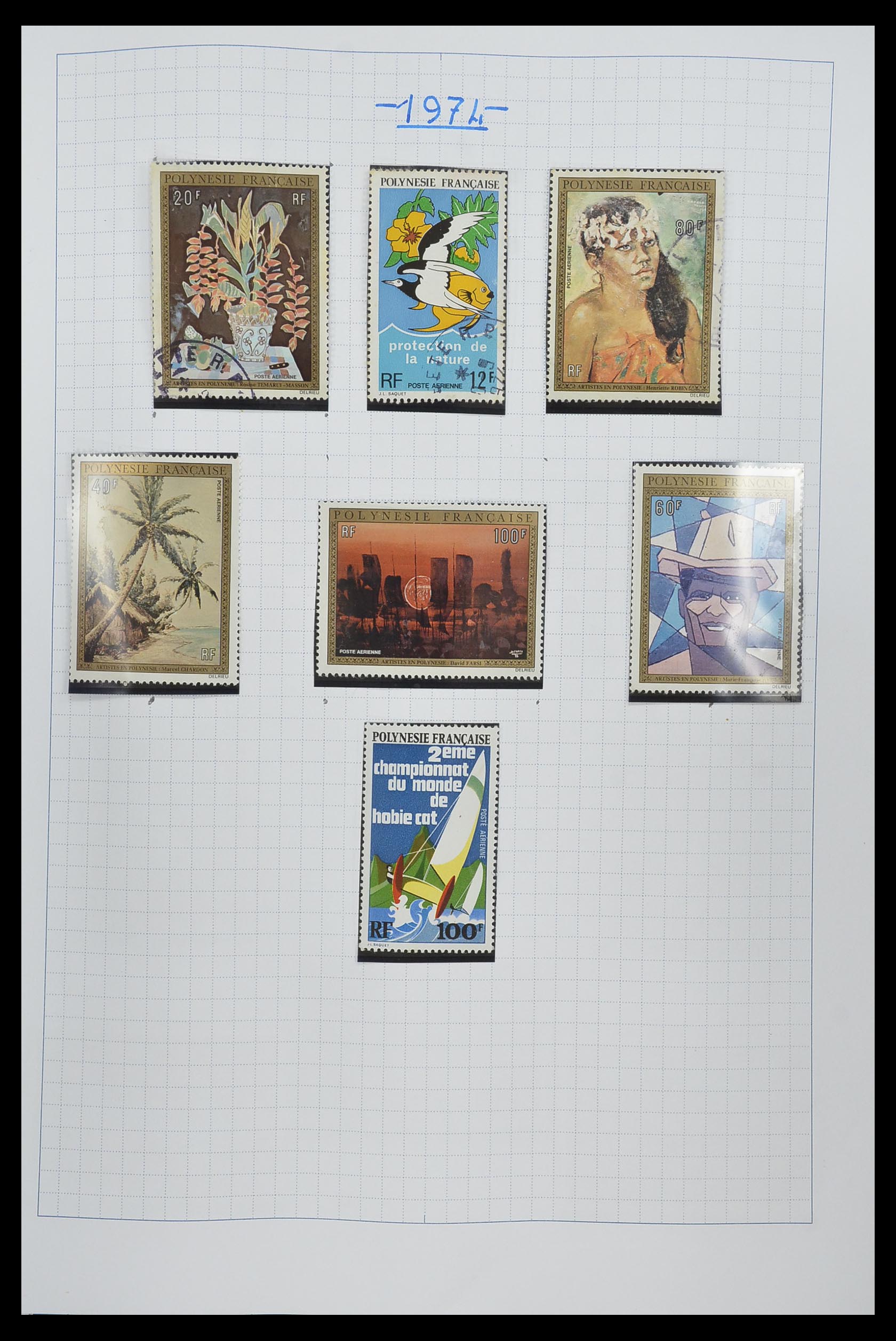 34220 101 - Postzegelverzameling 34220 Polynesië 1892-2014!
