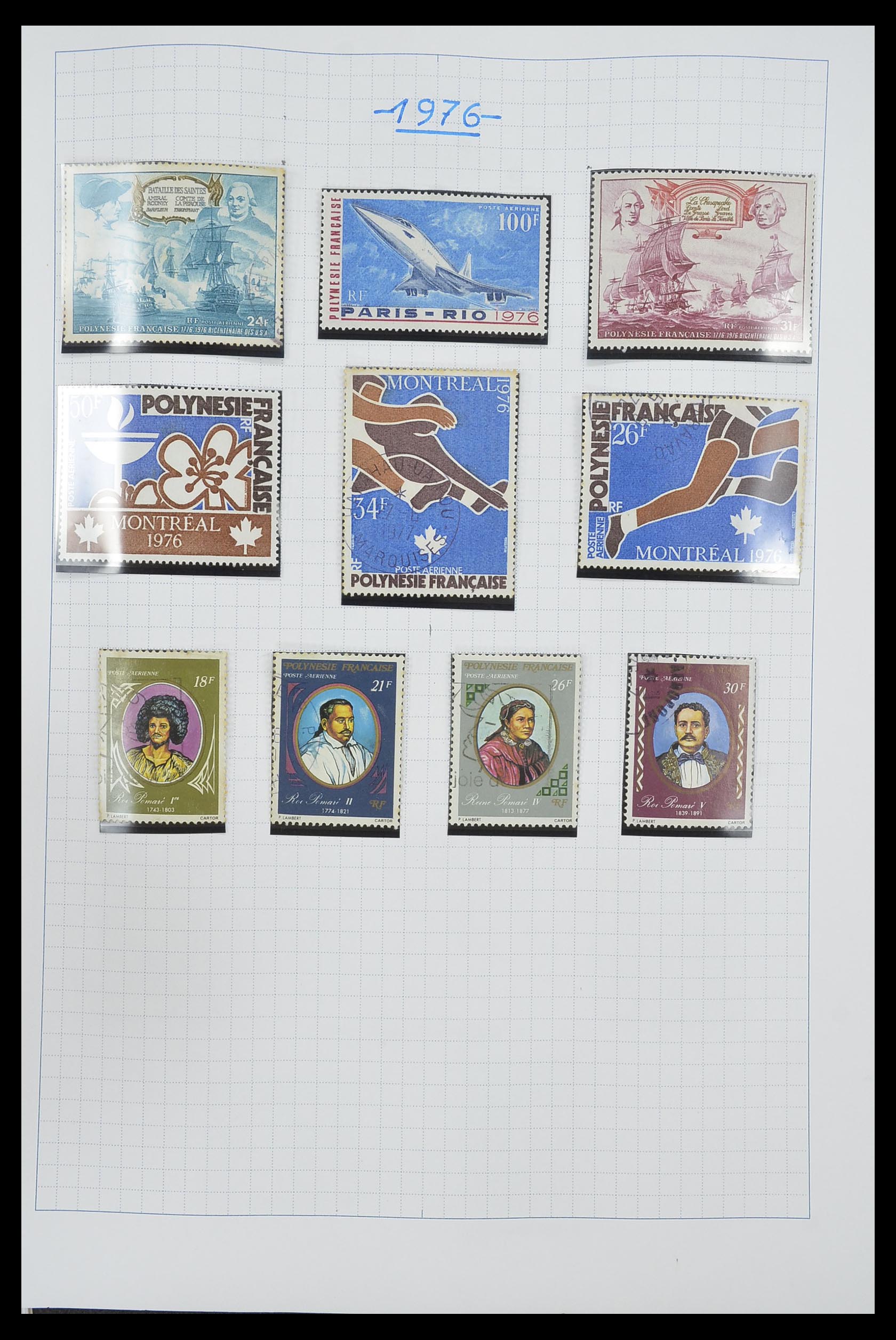34220 103 - Postzegelverzameling 34220 Polynesië 1892-2014!