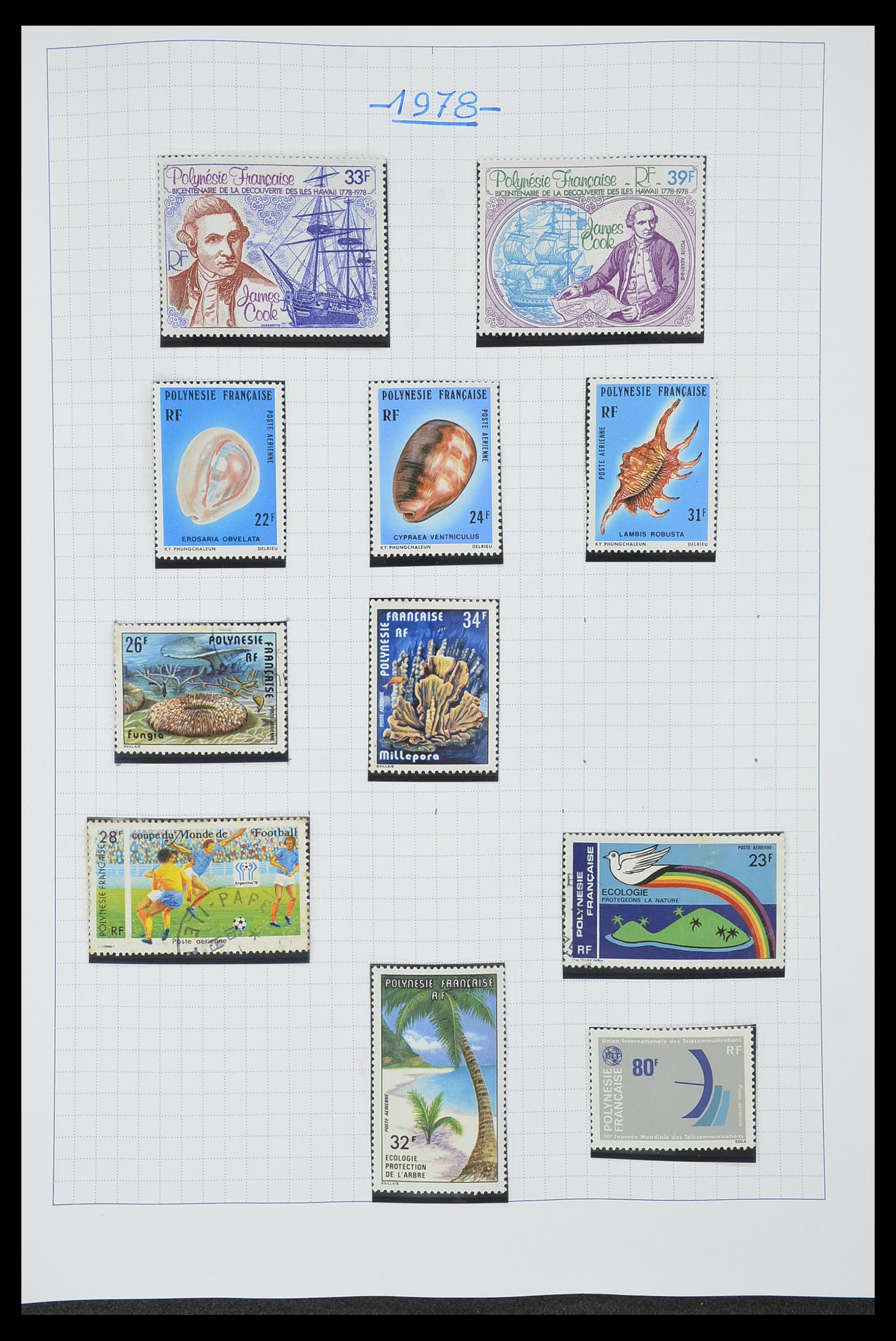 34220 105 - Postzegelverzameling 34220 Polynesië 1892-2014!