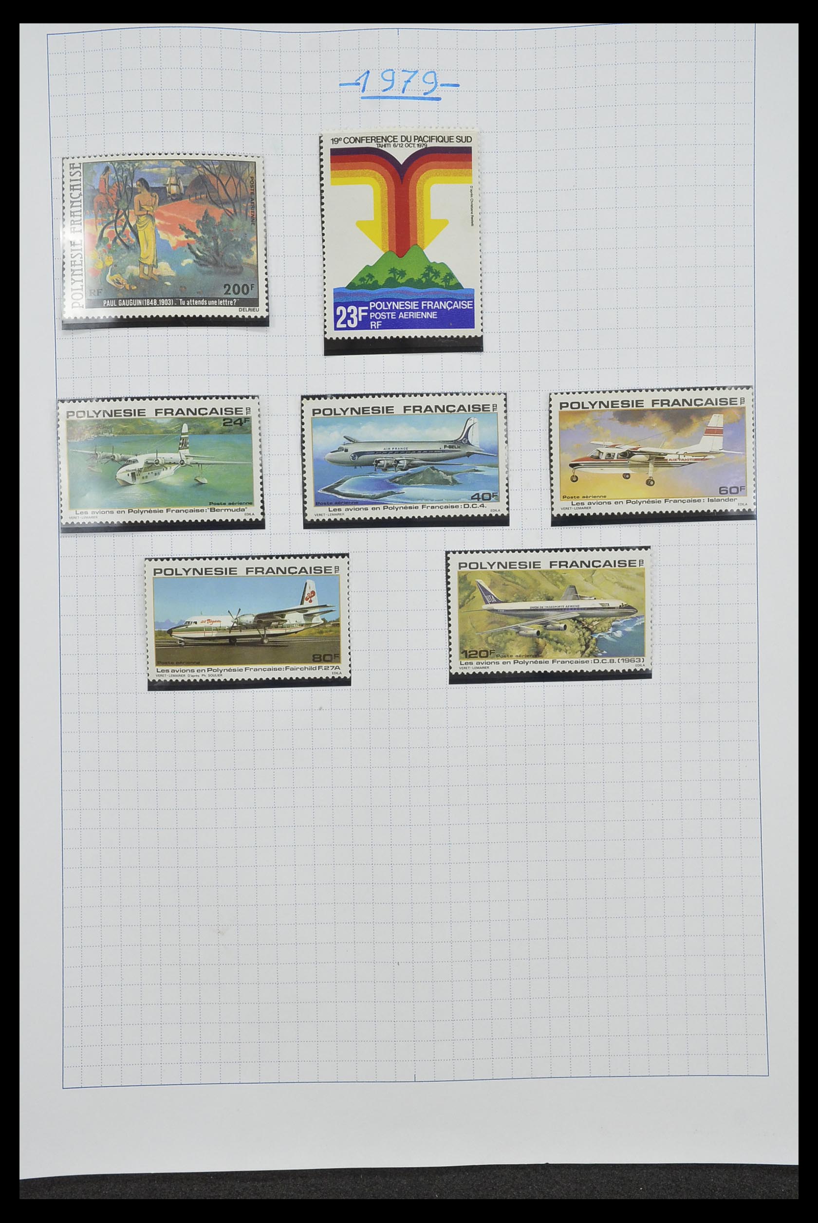 34220 106 - Postzegelverzameling 34220 Polynesië 1892-2014!