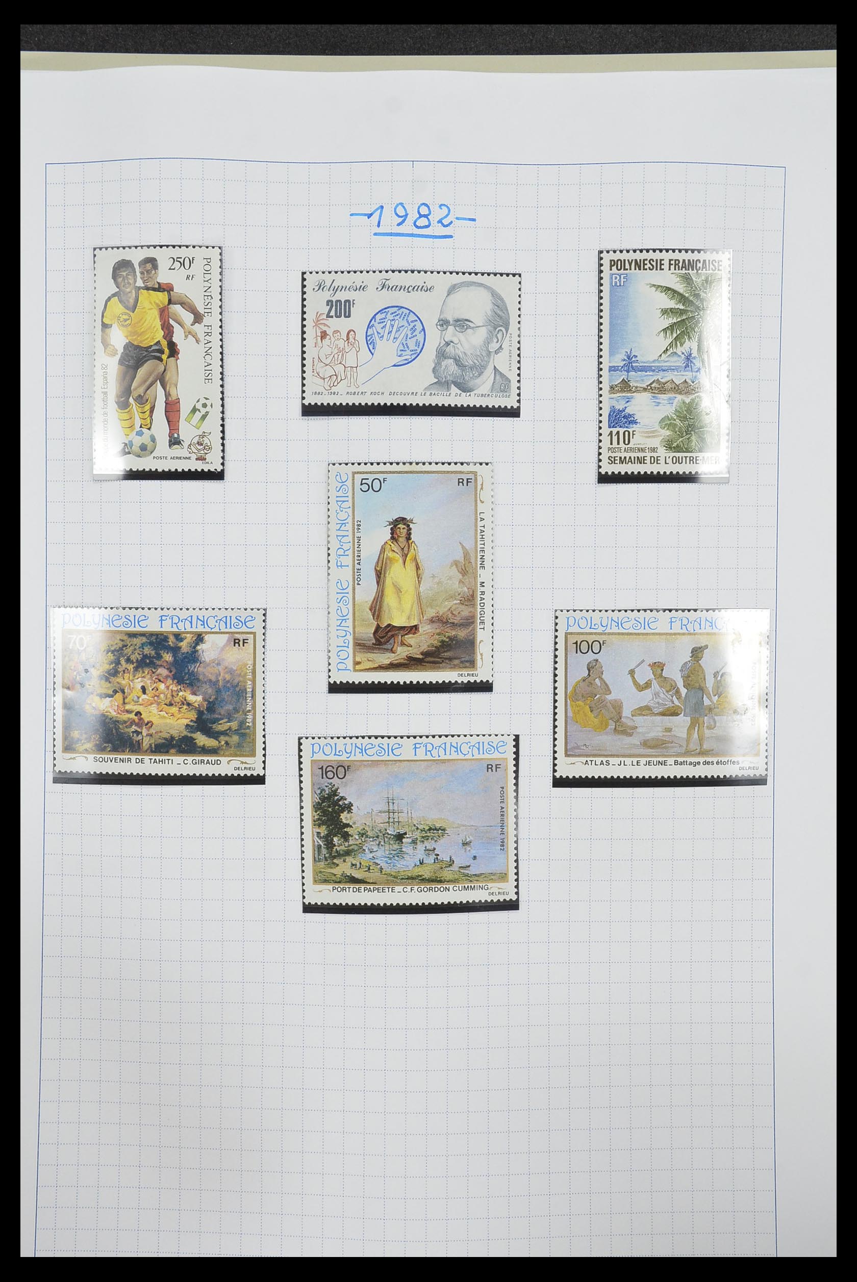 34220 109 - Stamp collection 34220 Polynesia 1892-2014!