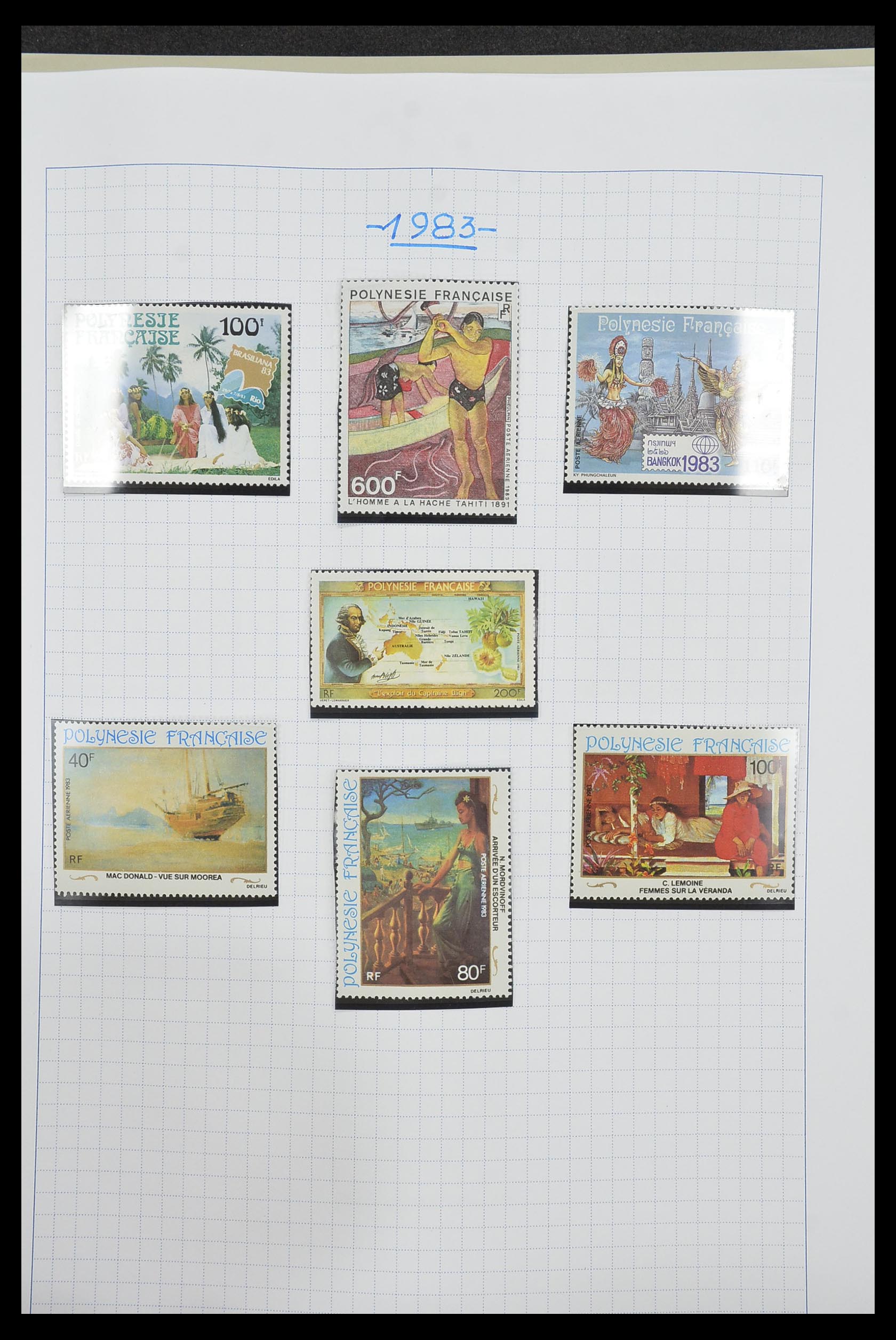 34220 110 - Postzegelverzameling 34220 Polynesië 1892-2014!