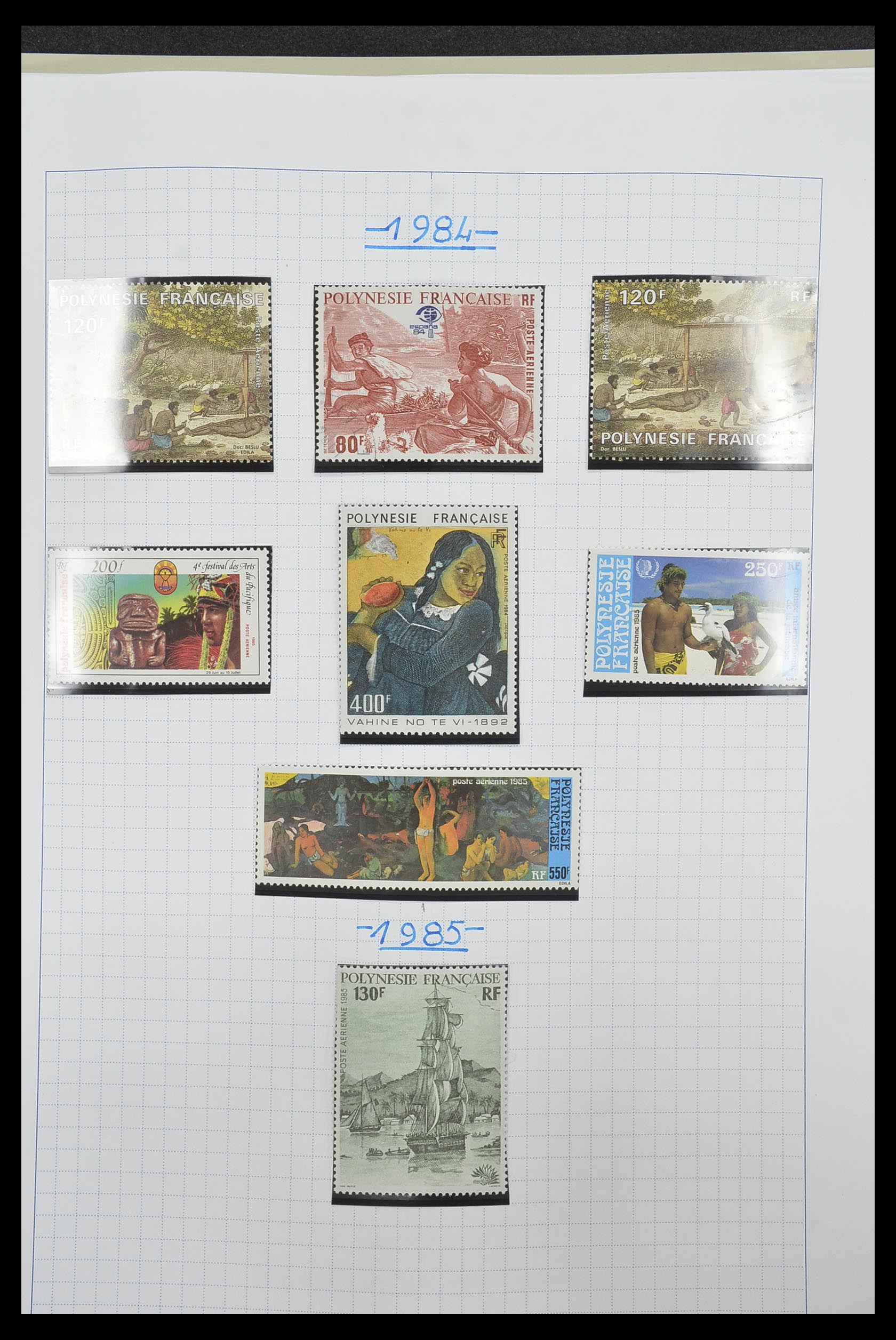 34220 111 - Postzegelverzameling 34220 Polynesië 1892-2014!
