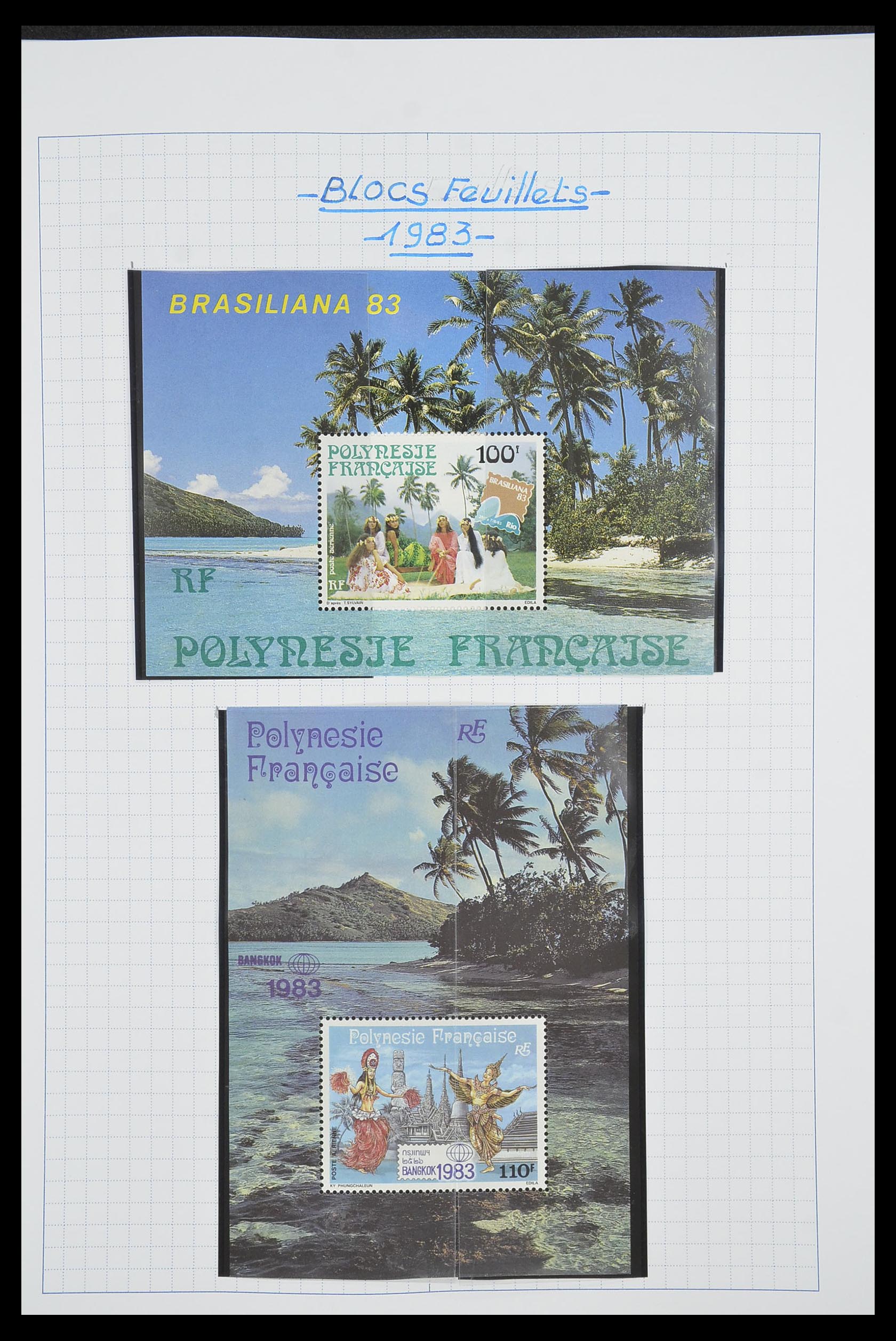 34220 113 - Stamp collection 34220 Polynesia 1892-2014!