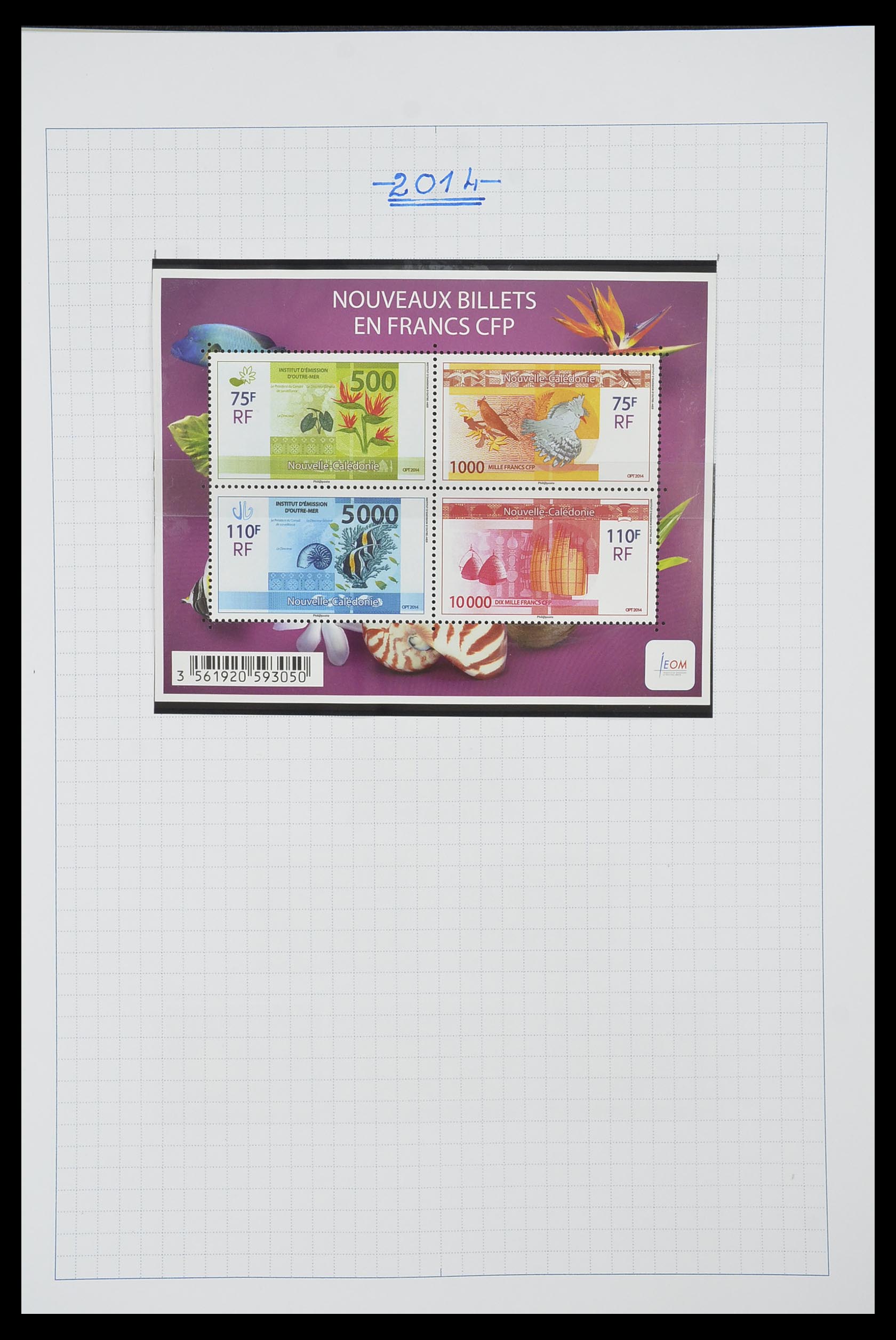34220 115 - Stamp collection 34220 Polynesia 1892-2014!