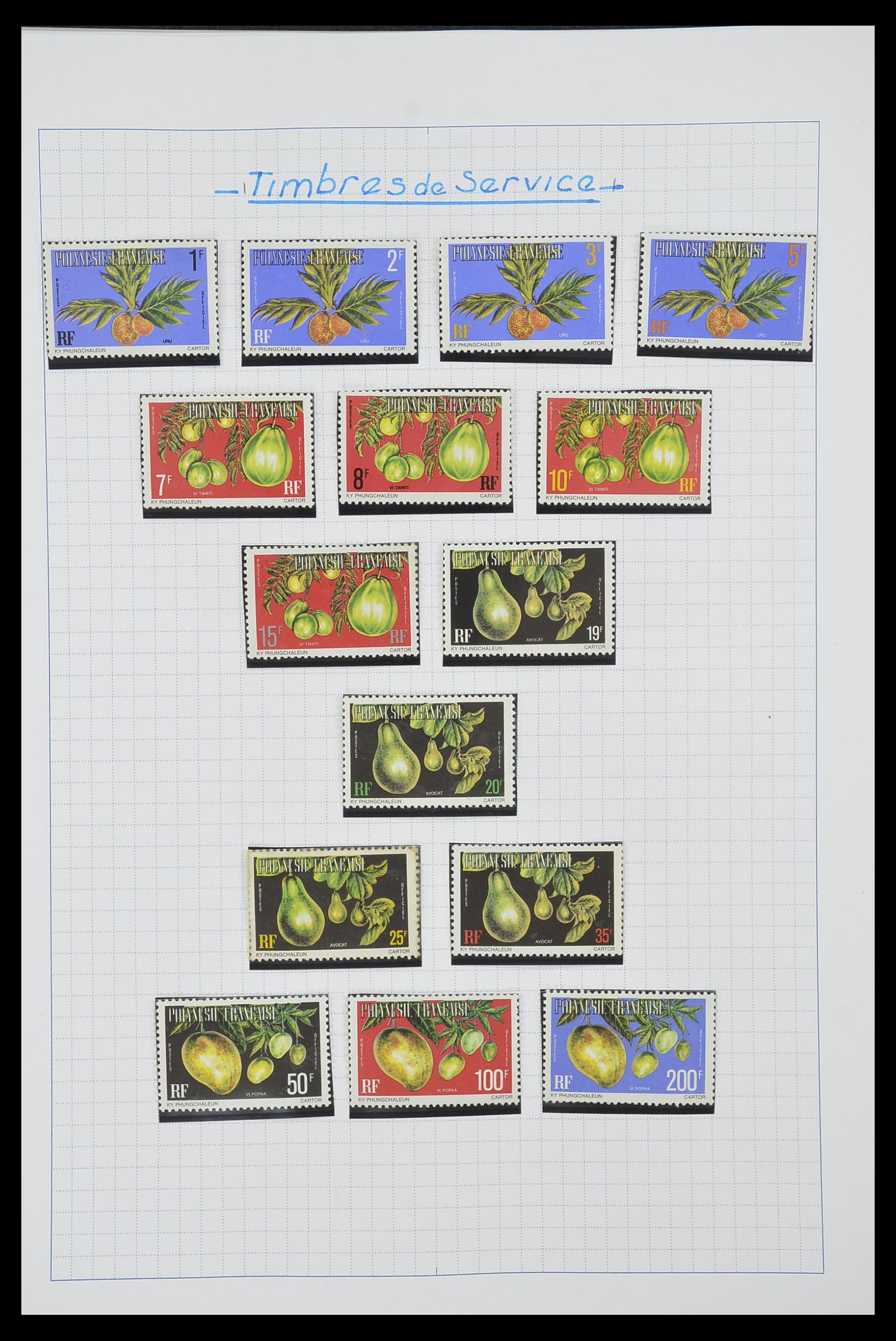 34220 116 - Postzegelverzameling 34220 Polynesië 1892-2014!