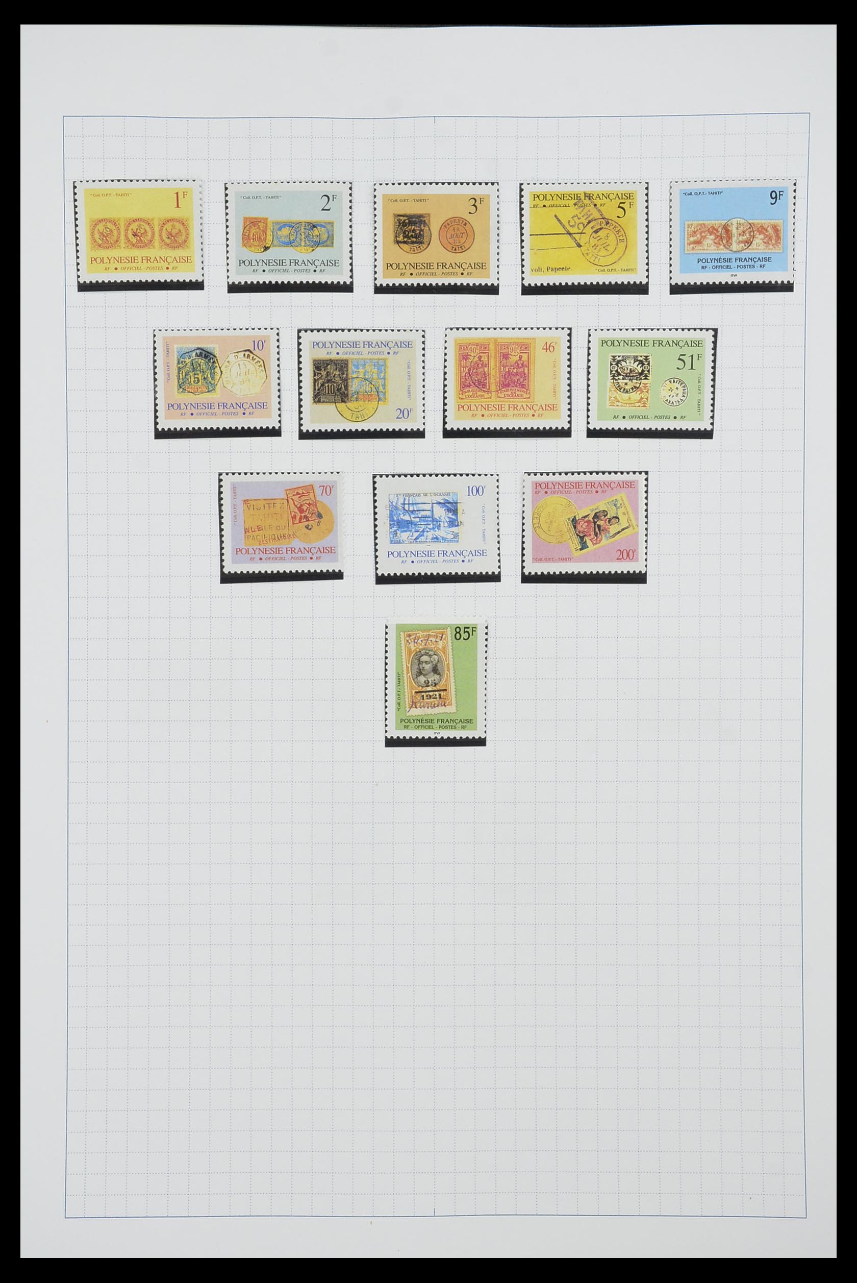 34220 117 - Postzegelverzameling 34220 Polynesië 1892-2014!