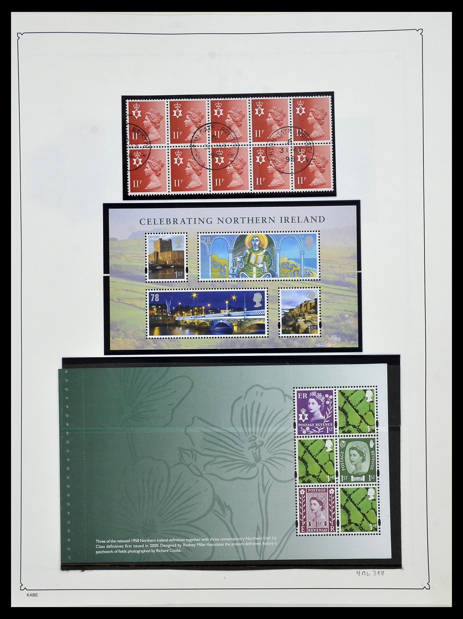 34221 014 - Stamp collection 34221 Great Britain Machins/castles 1971-2005.
