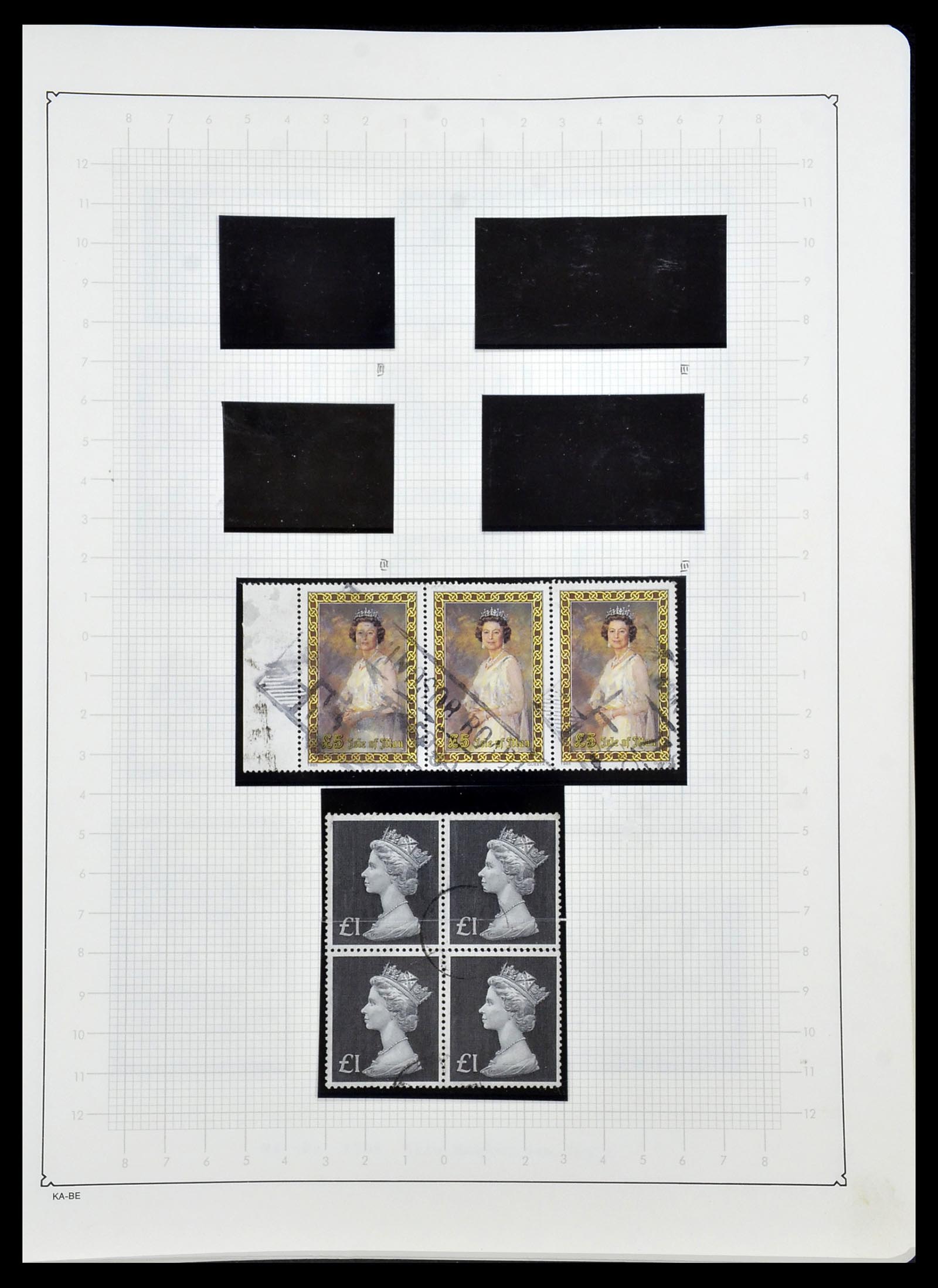 34221 162 - Stamp collection 34221 Great Britain Machins/castles 1971-2005.