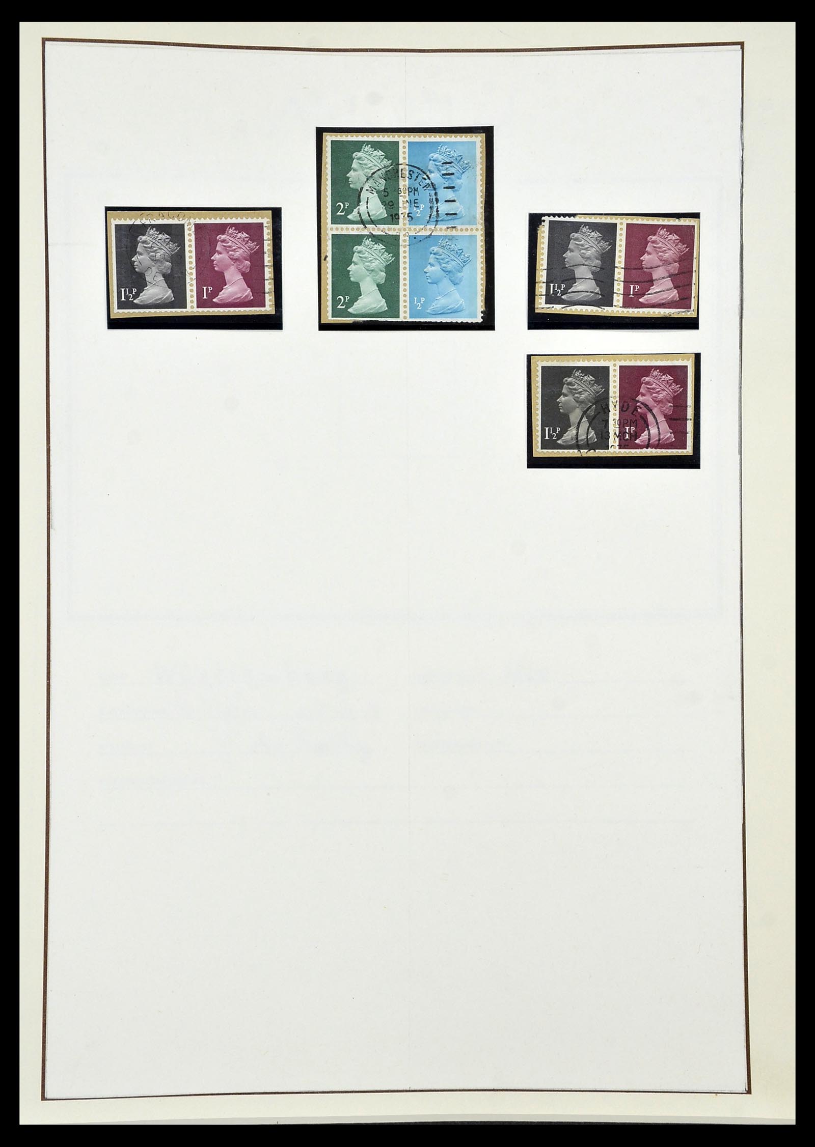 34221 193 - Stamp collection 34221 Great Britain Machins/castles 1971-2005.
