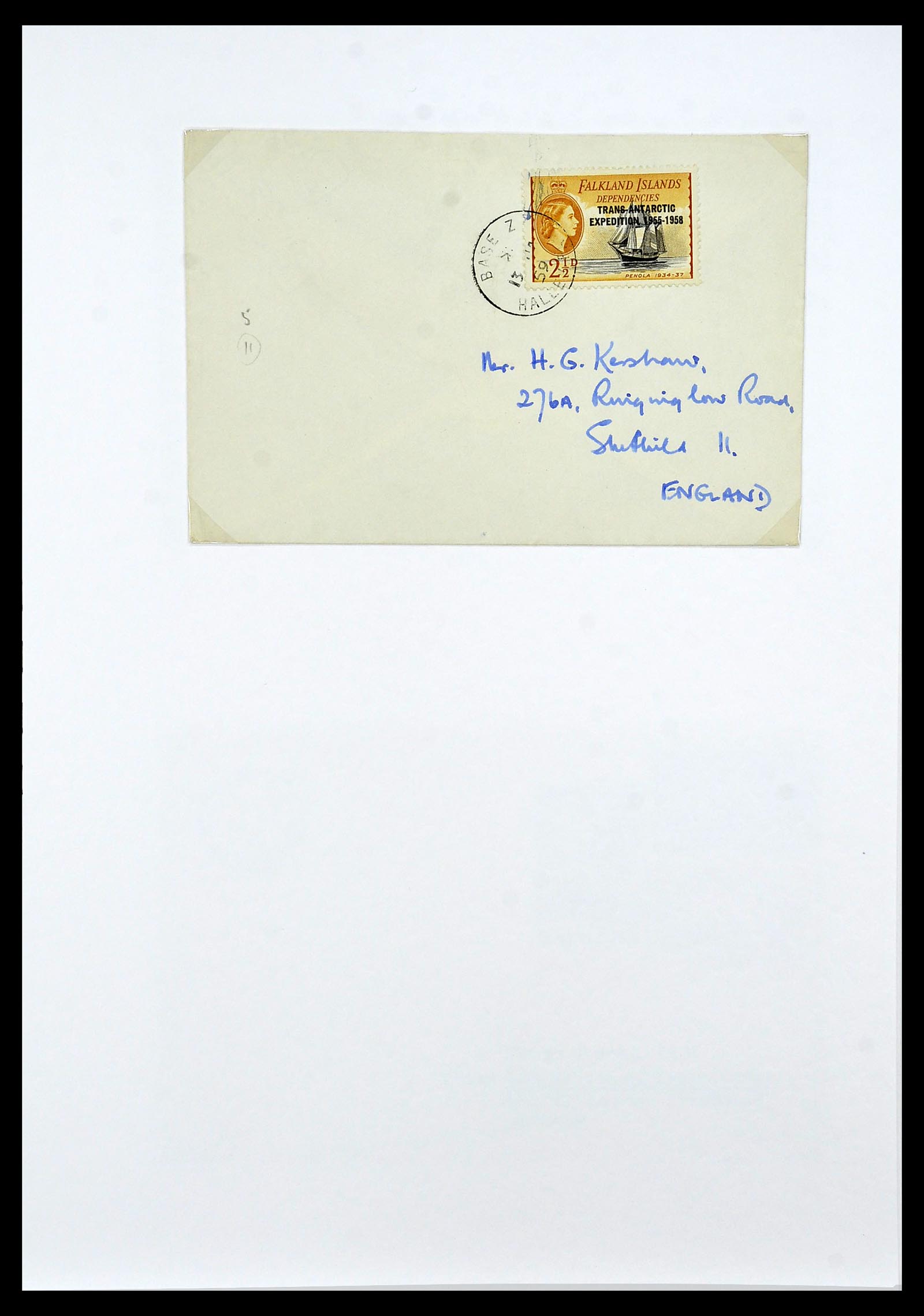 34222 017 - Postzegelverzameling 34222 Falkland Dependencies 1891-1987.