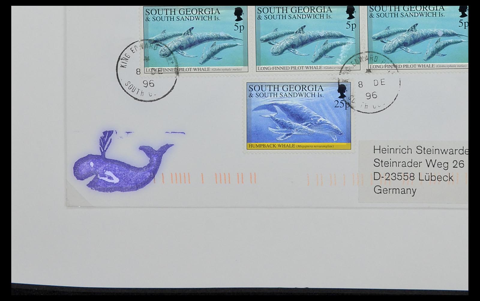 34222 064 - Stamp collection 34222 Falkland Dependencies 1891-1987.
