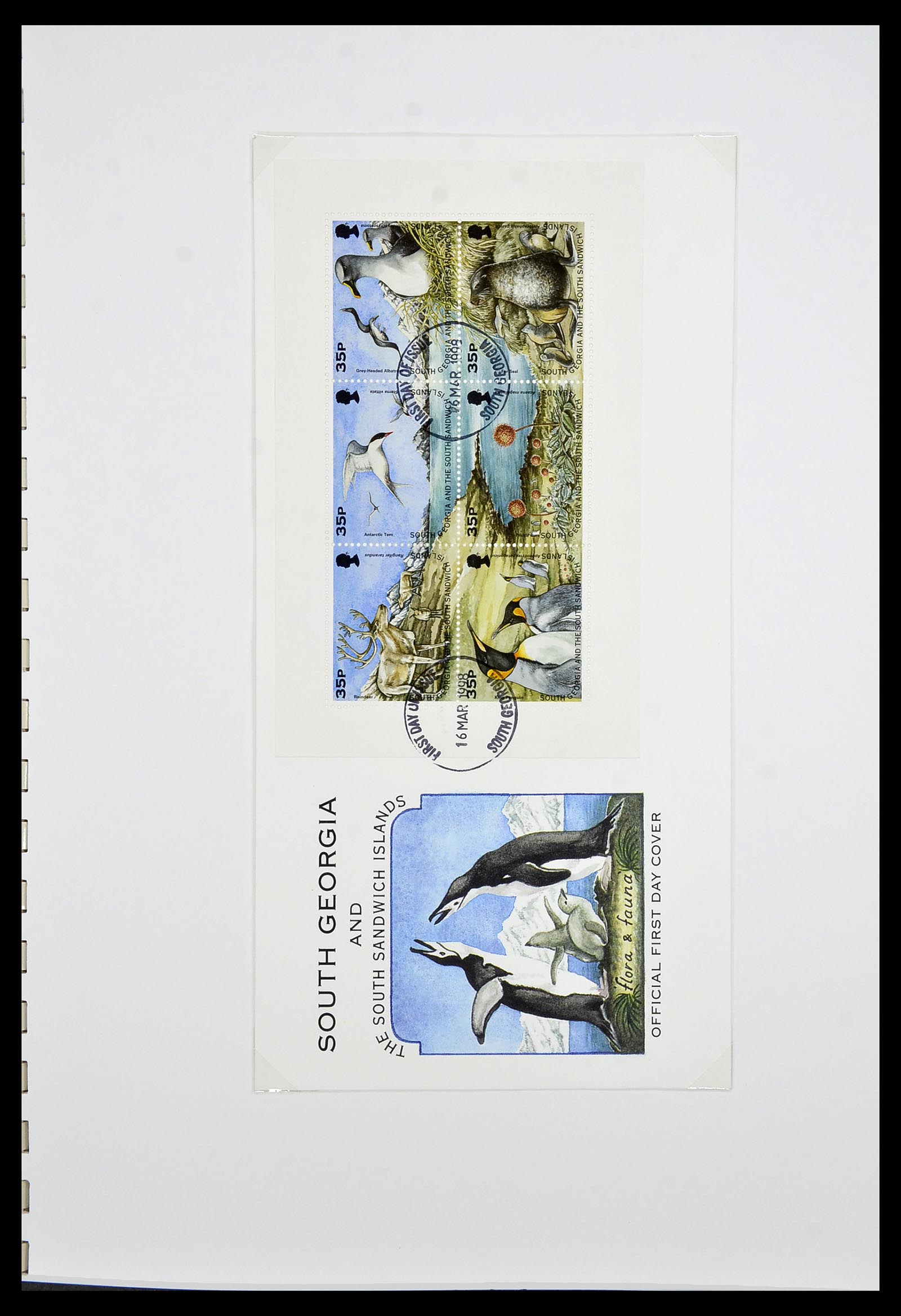 34222 074 - Stamp collection 34222 Falkland Dependencies 1891-1987.