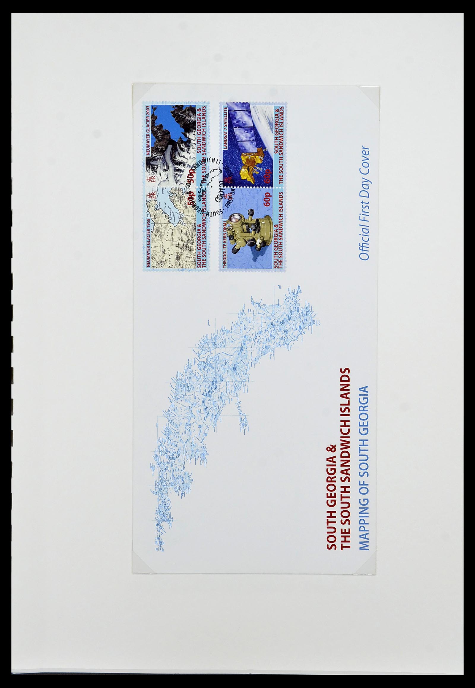 34222 152 - Stamp collection 34222 Falkland Dependencies 1891-1987.