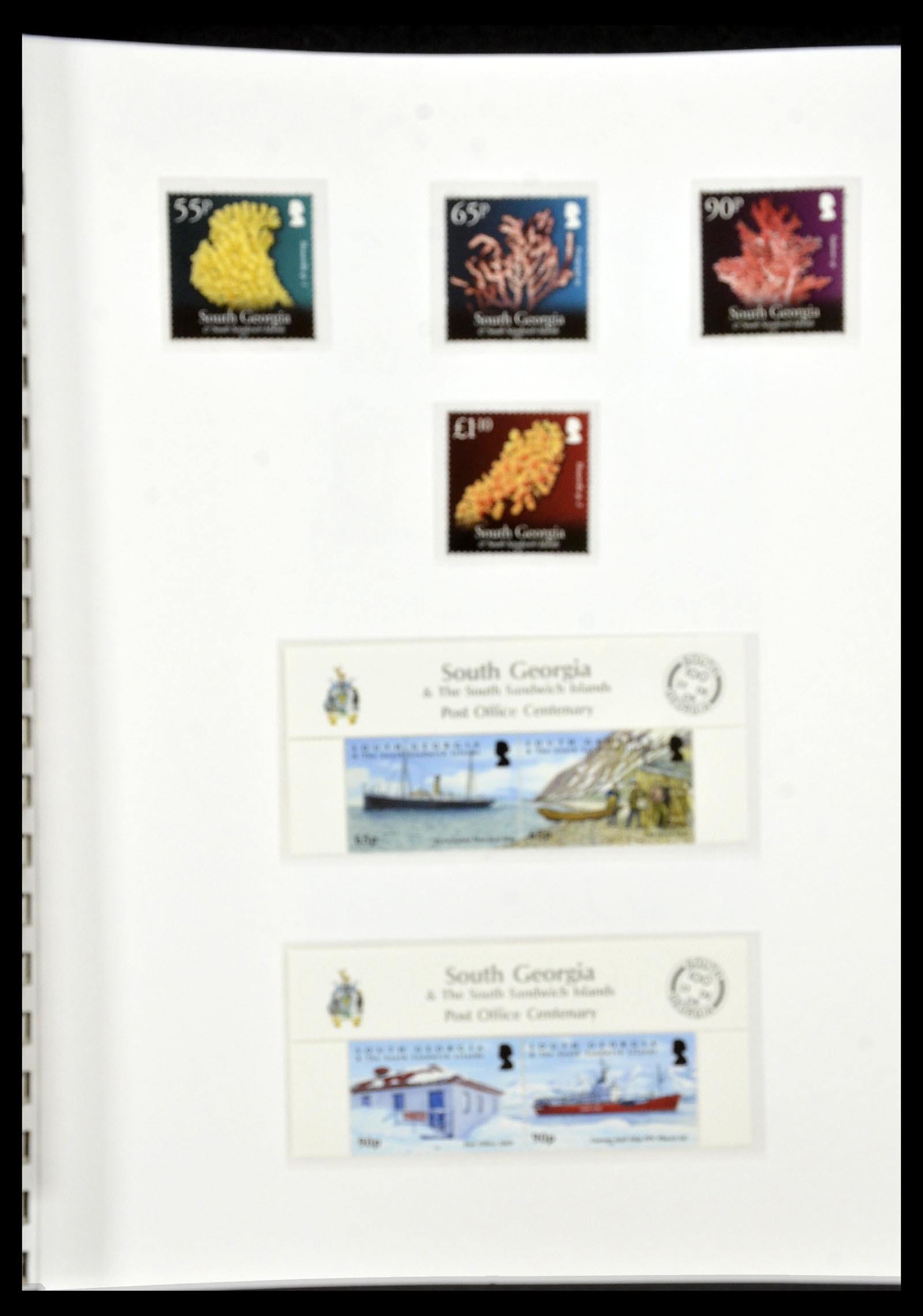 34222 174 - Stamp collection 34222 Falkland Dependencies 1891-1987.