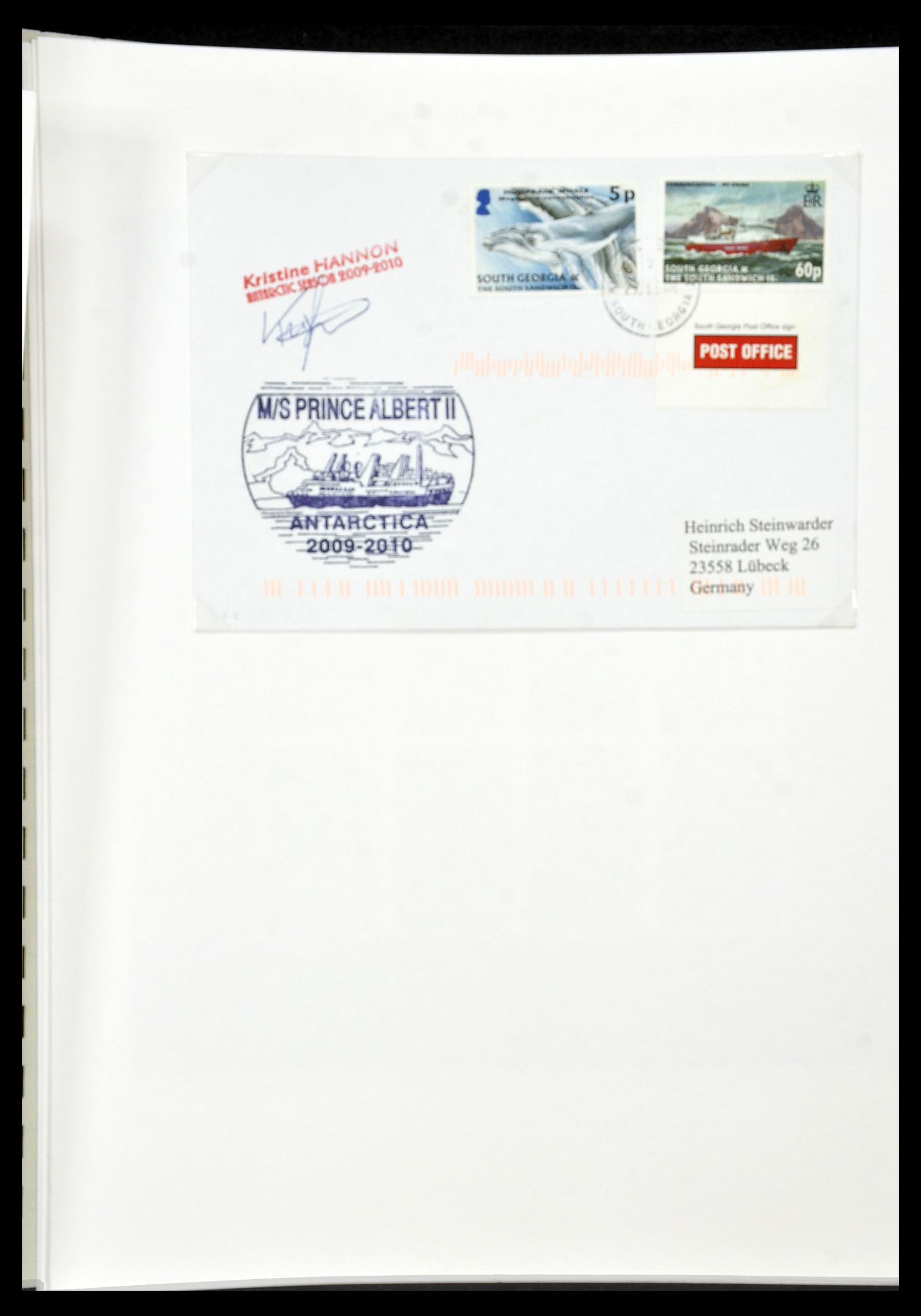 34222 180 - Stamp collection 34222 Falkland Dependencies 1891-1987.