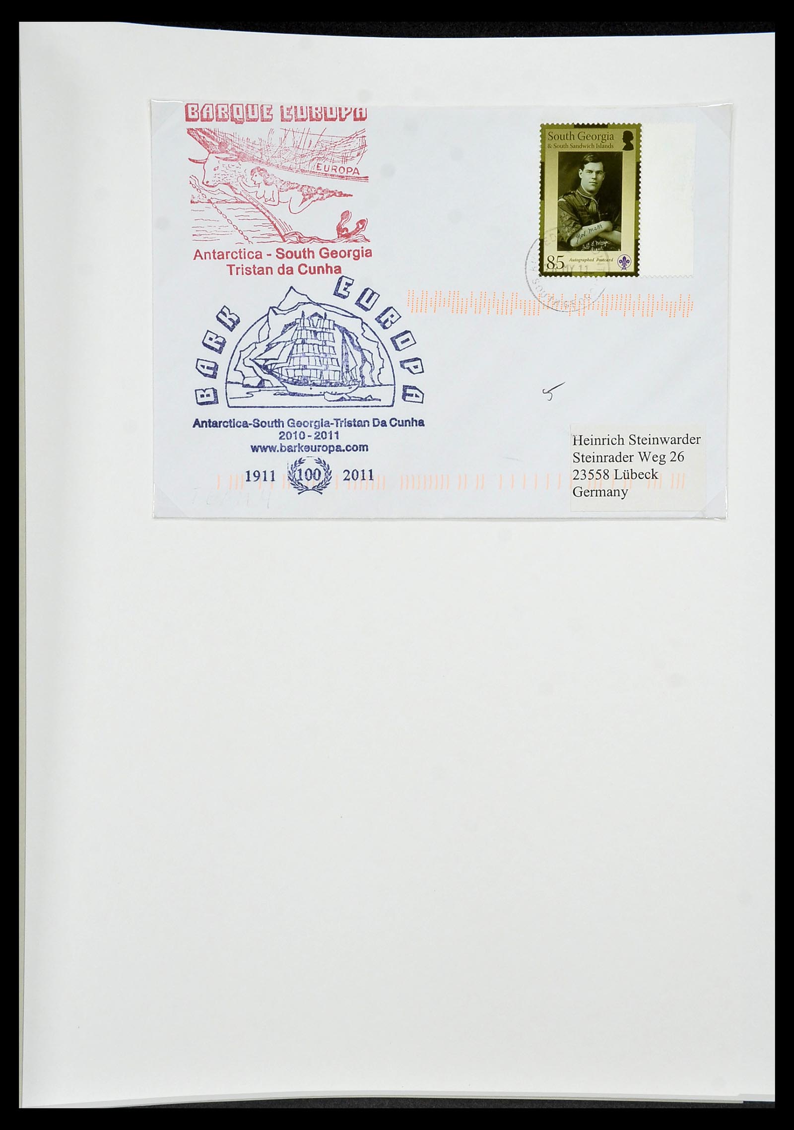 34222 187 - Stamp collection 34222 Falkland Dependencies 1891-1987.