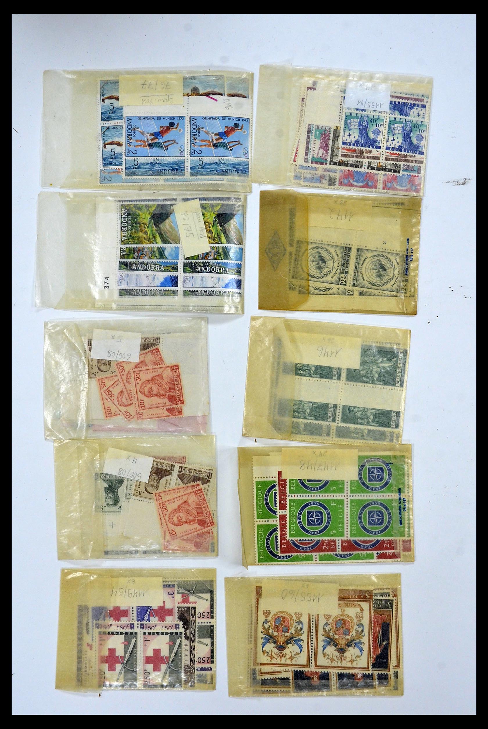 34223 002 - Postzegelverzameling 34223 Europese landen postfris 1940-1975.