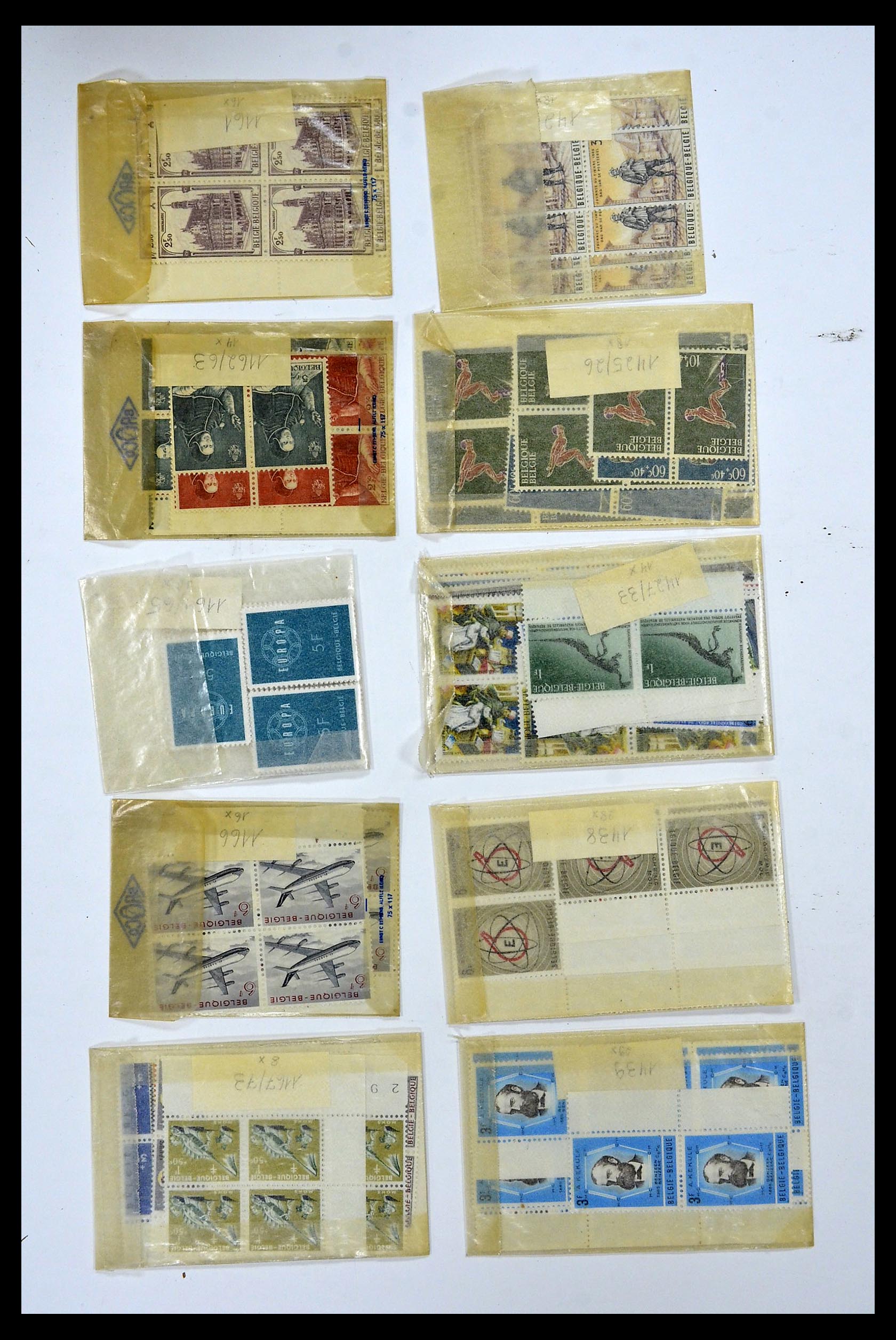 34223 003 - Postzegelverzameling 34223 Europese landen postfris 1940-1975.