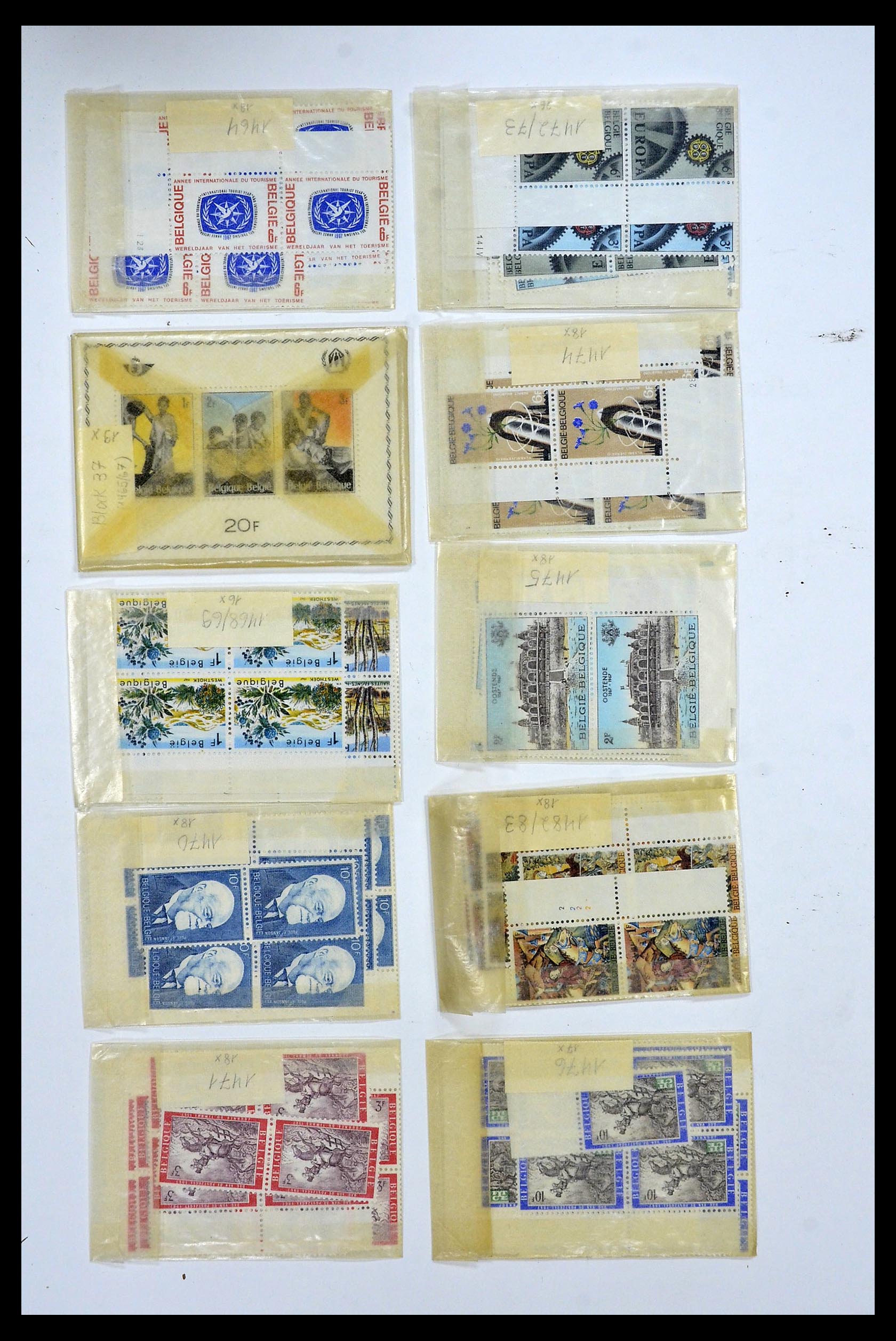 34223 005 - Postzegelverzameling 34223 Europese landen postfris 1940-1975.