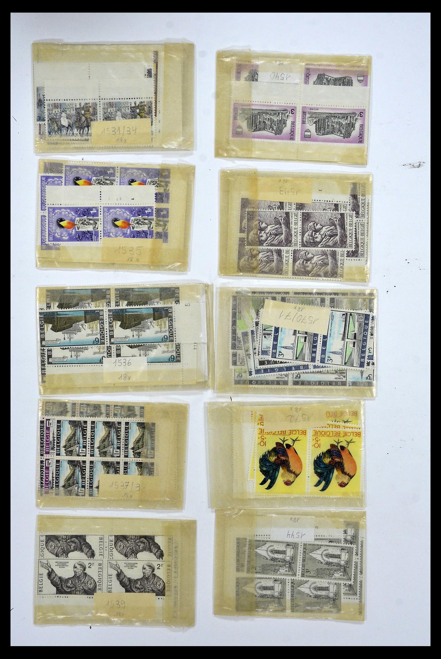 34223 008 - Postzegelverzameling 34223 Europese landen postfris 1940-1975.
