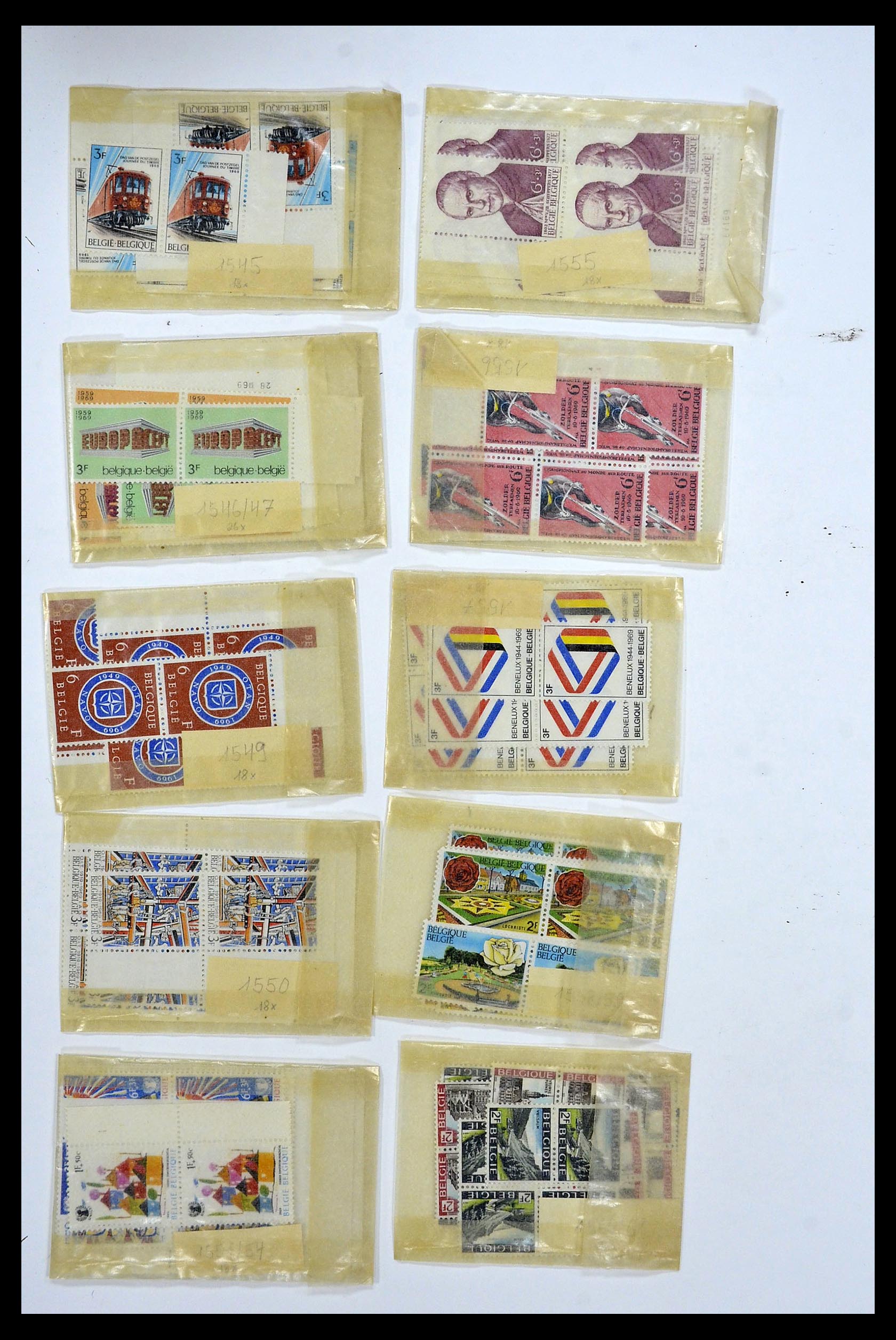 34223 009 - Postzegelverzameling 34223 Europese landen postfris 1940-1975.