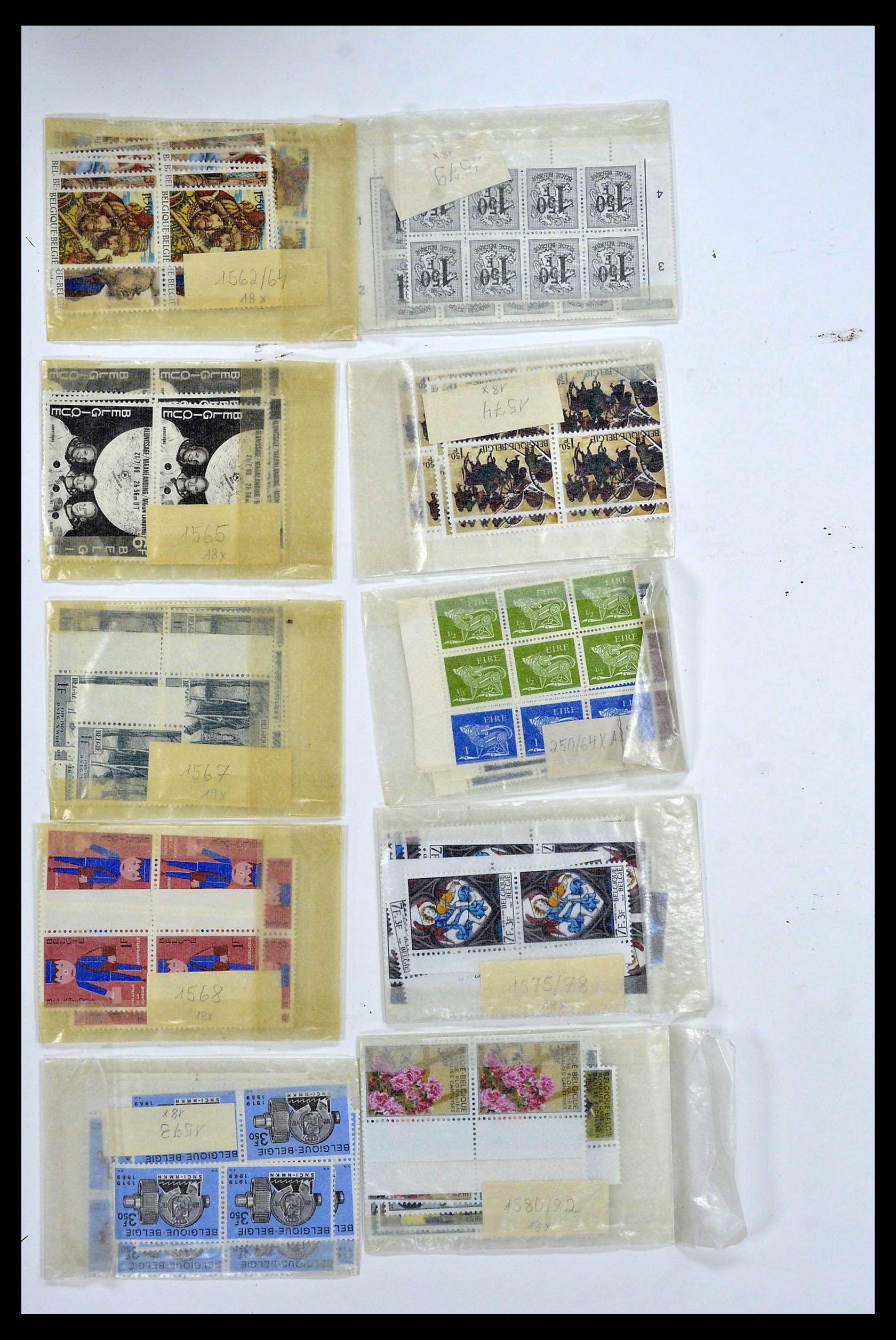 34223 010 - Postzegelverzameling 34223 Europese landen postfris 1940-1975.
