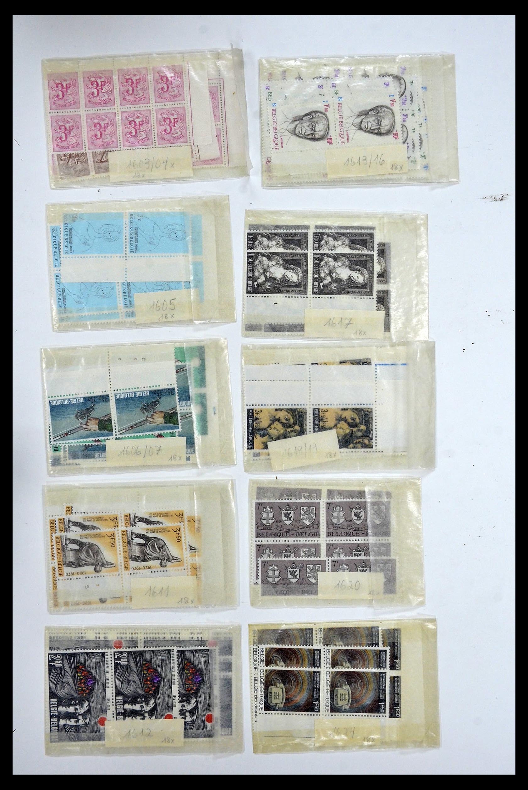 34223 013 - Postzegelverzameling 34223 Europese landen postfris 1940-1975.