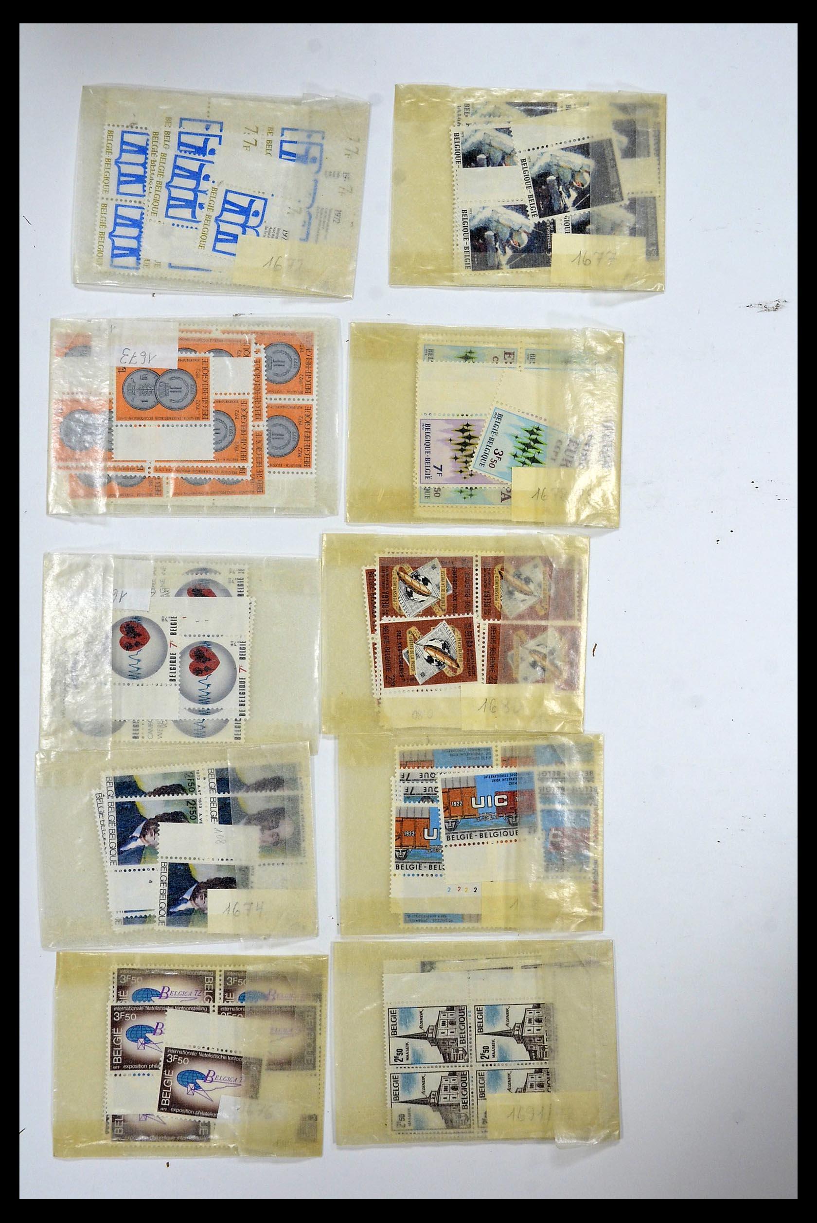 34223 017 - Postzegelverzameling 34223 Europese landen postfris 1940-1975.
