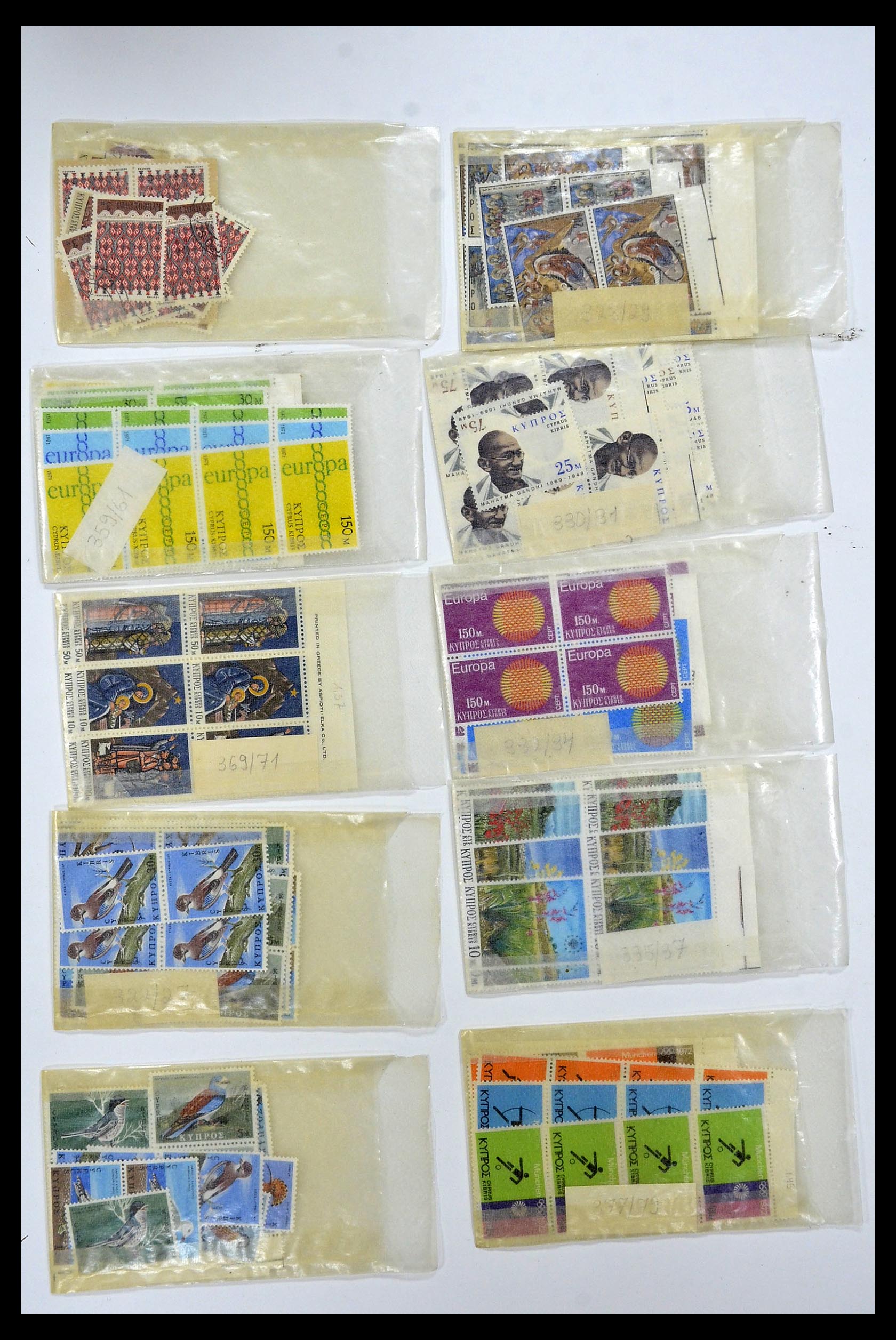 34223 026 - Postzegelverzameling 34223 Europese landen postfris 1940-1975.