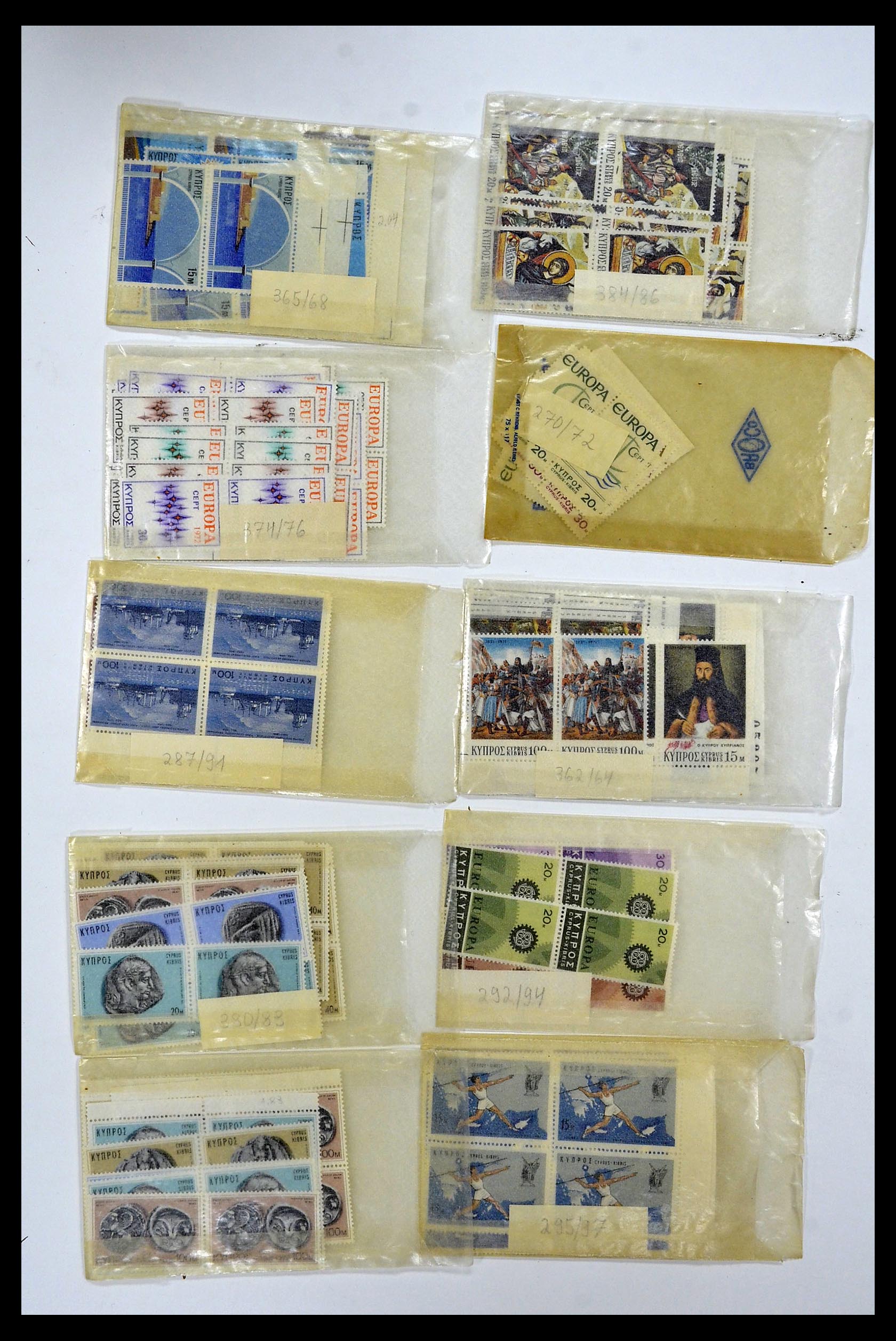 34223 027 - Postzegelverzameling 34223 Europese landen postfris 1940-1975.