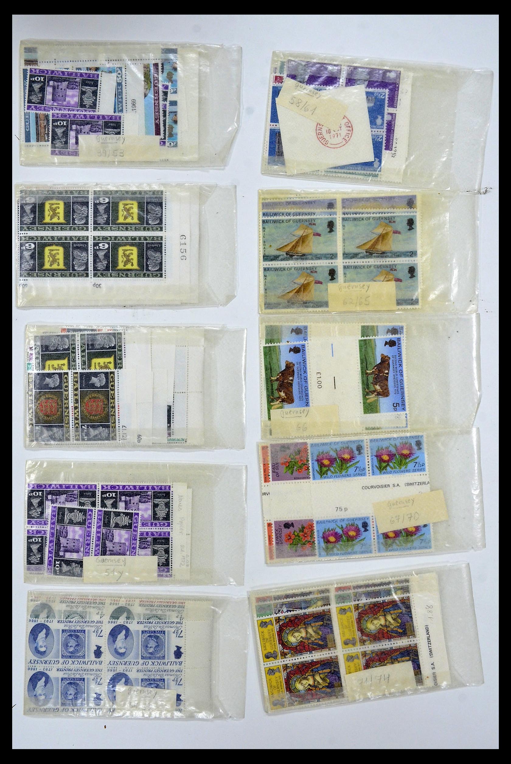 34223 031 - Postzegelverzameling 34223 Europese landen postfris 1940-1975.