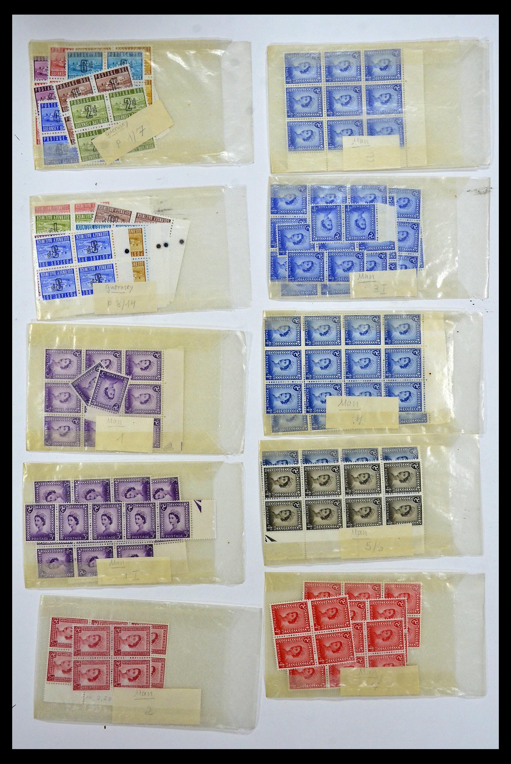 34223 032 - Postzegelverzameling 34223 Europese landen postfris 1940-1975.
