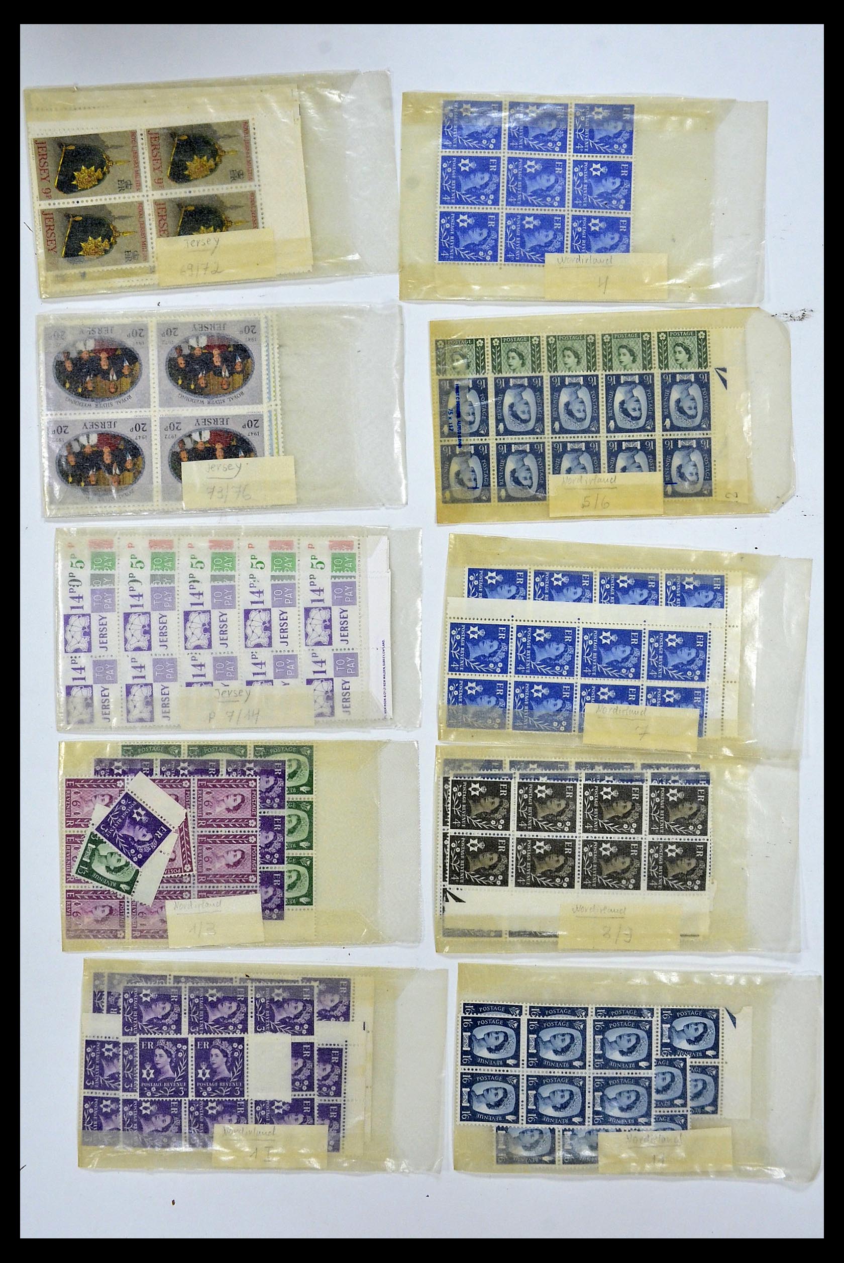 34223 035 - Postzegelverzameling 34223 Europese landen postfris 1940-1975.