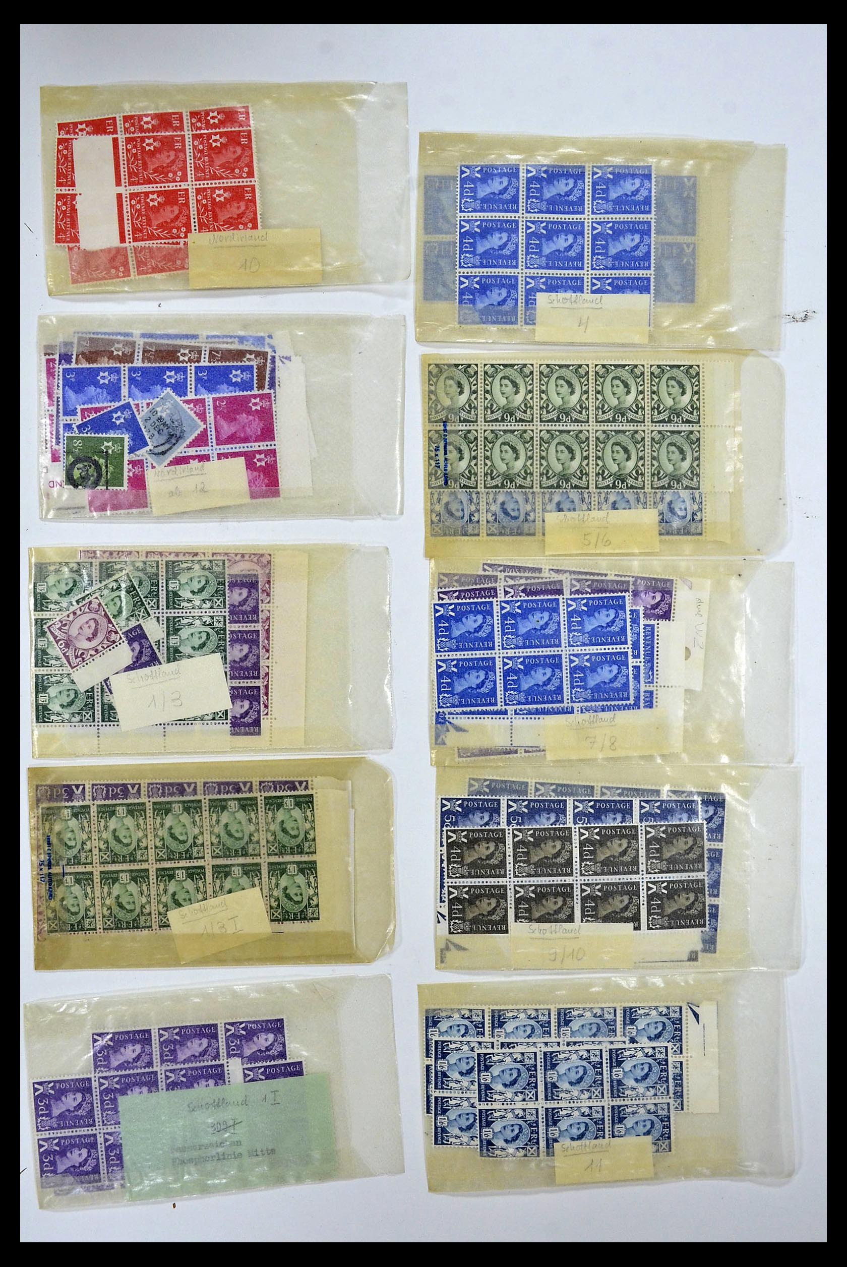 34223 036 - Postzegelverzameling 34223 Europese landen postfris 1940-1975.